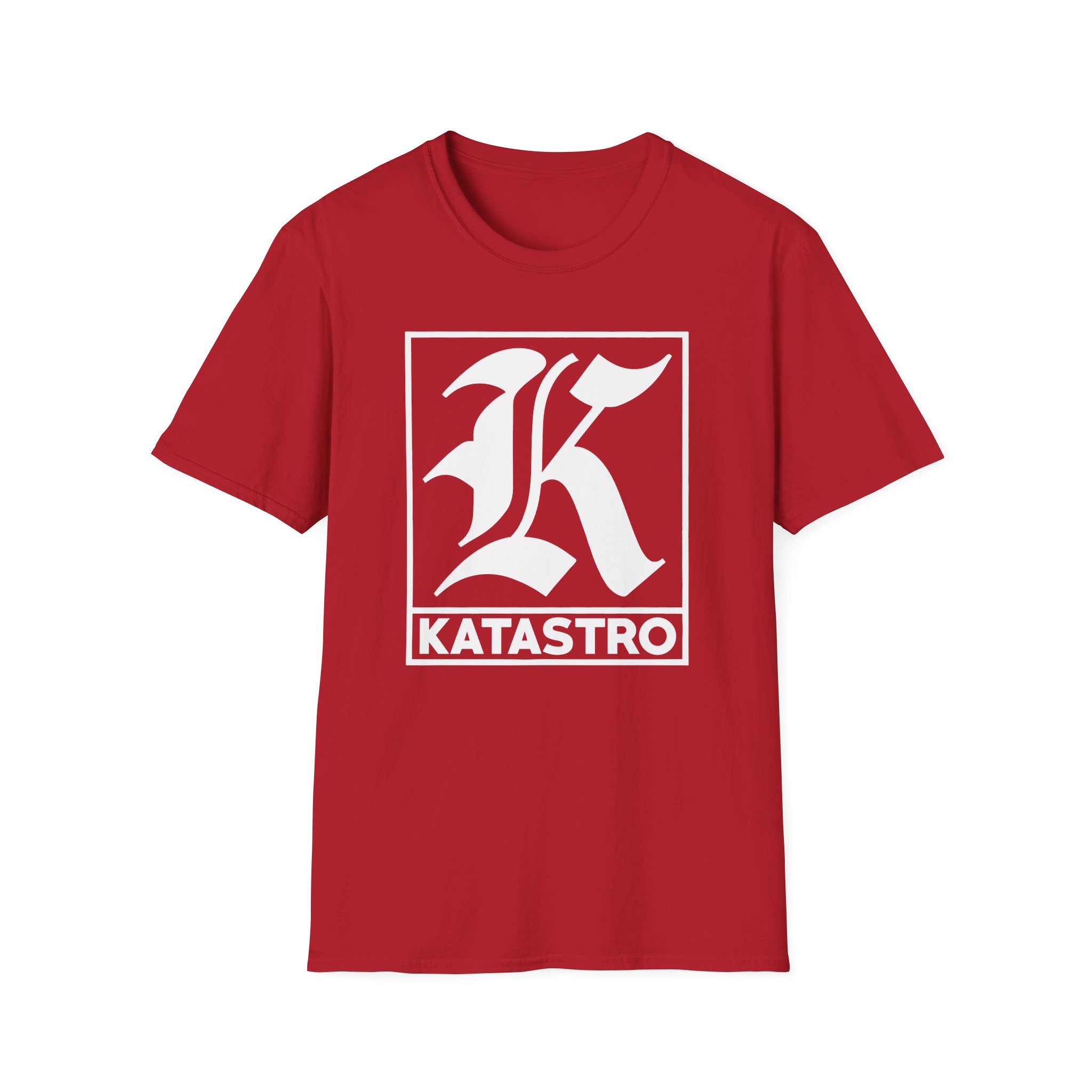 Katastro K Logo Unisex Softstyle T-Shirt - Image 19