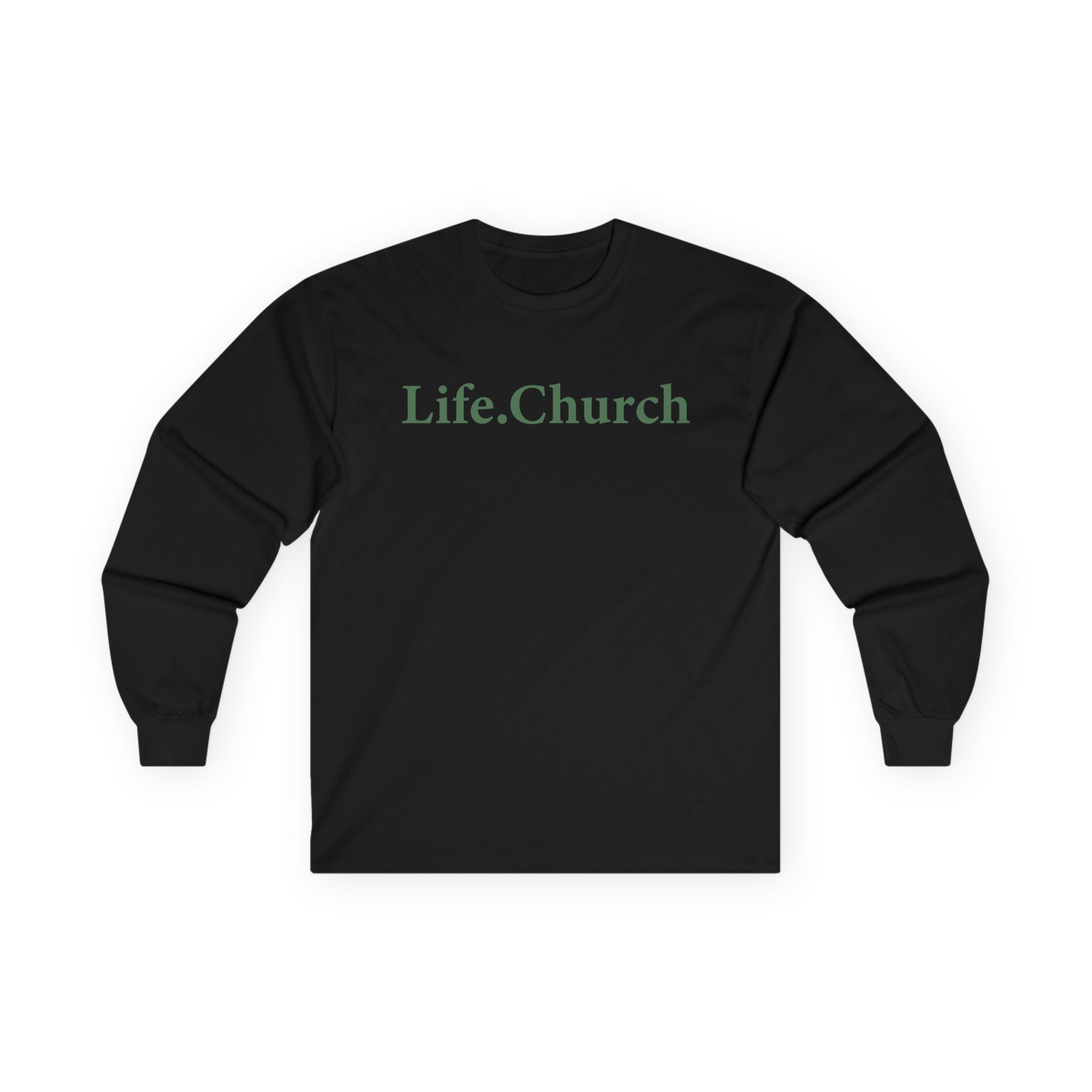 Life Church Two-tone Heavyweight Unisex Ultra Cotton Long Sleeve Tee - Image 5