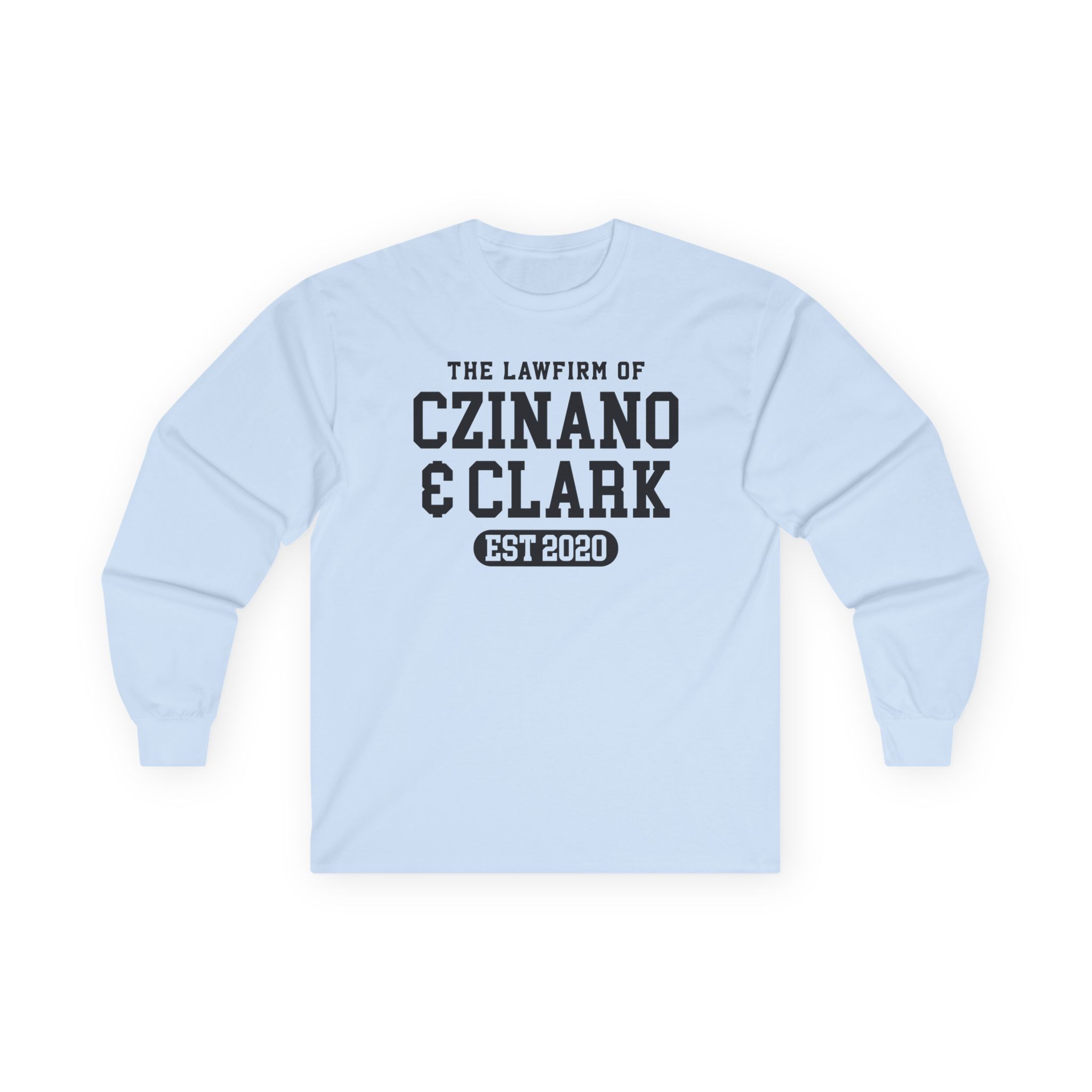 Caitlin Clark The law firm of Czinano & Clark Unisex Ultra Cotton Long Sleeve Tee - Image 5