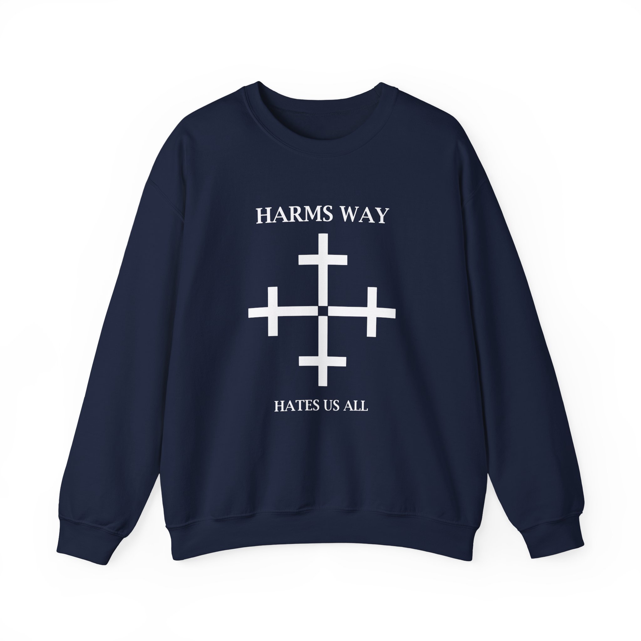 Harms Way Unisex Heavy Blend™ Crewneck Sweatshirt - Image 11