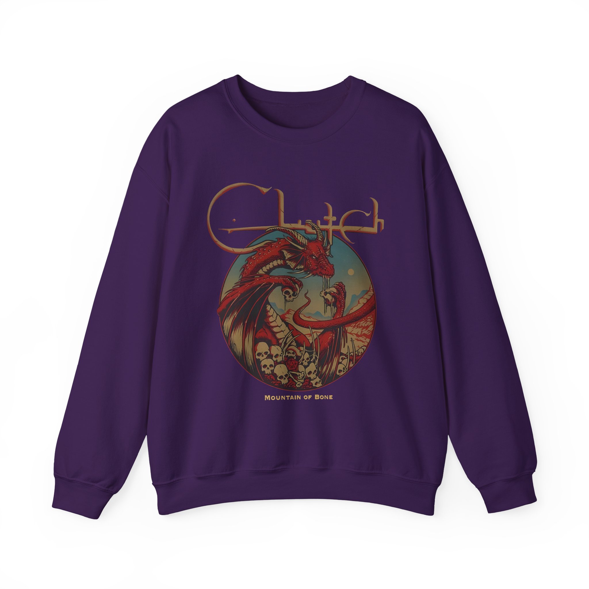 Clutch Mountain Of Bone Unisex Heavy Blend™ Crewneck Sweatshirt - Image 19