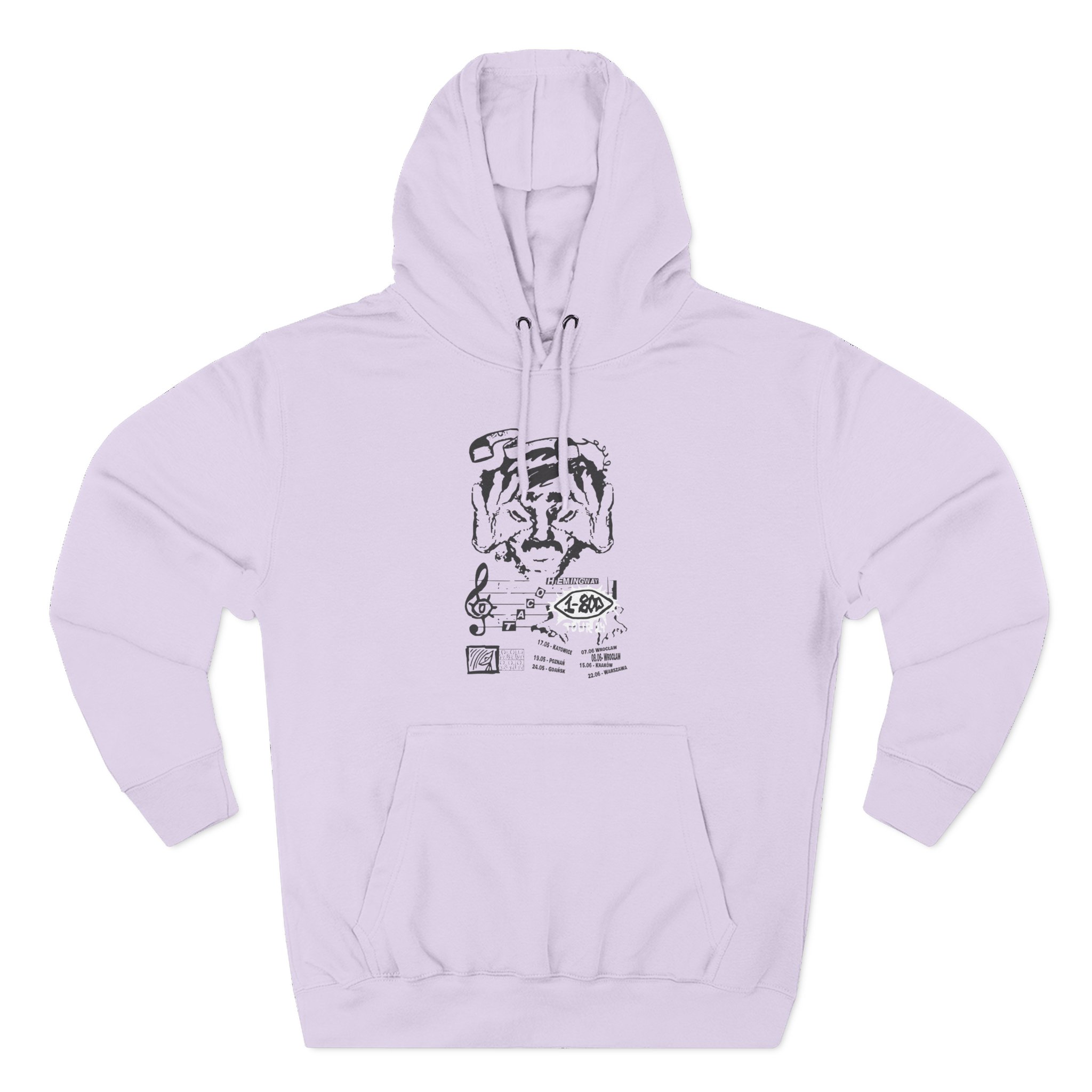 Taco Hemingway 1-800-tour Three-Panel Fleece Hoodie - Image 7