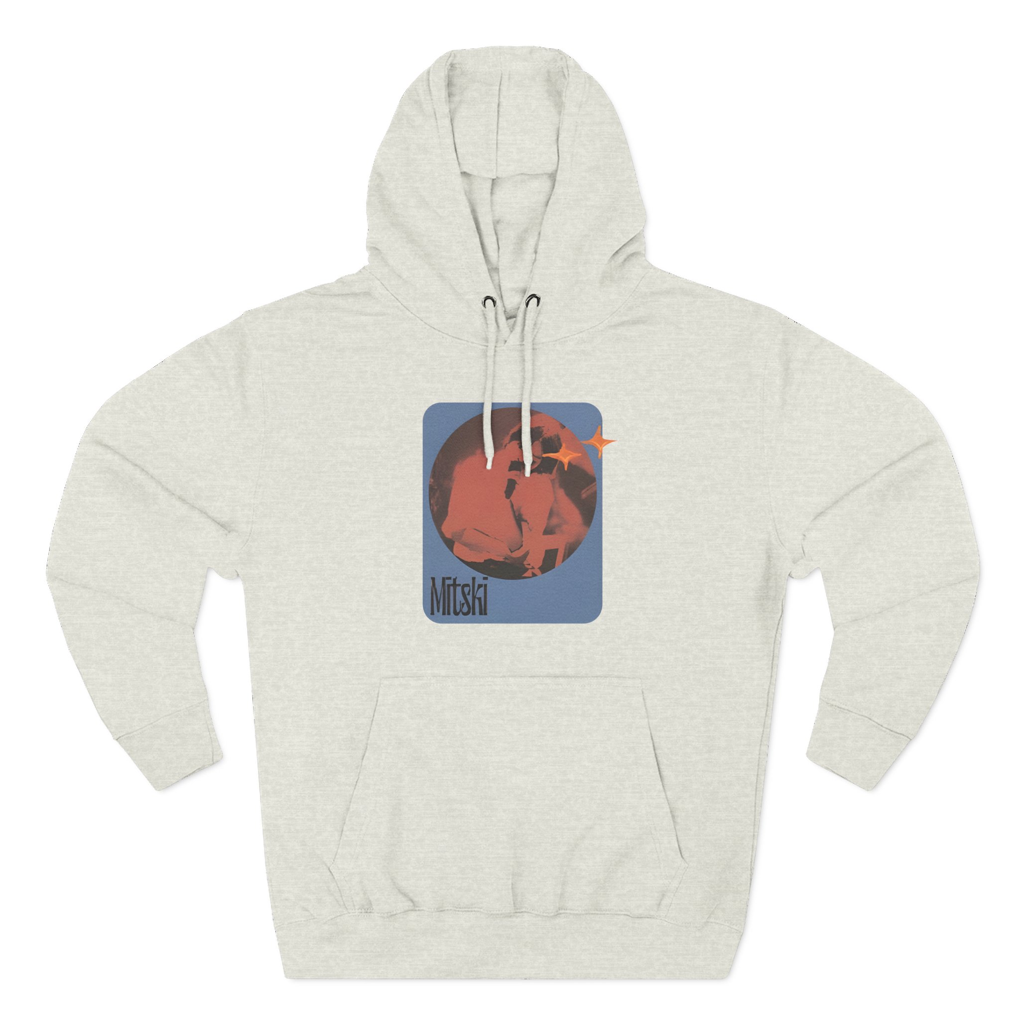 Mitski Stars Retro Three-Panel Fleece Hoodie - Image 11