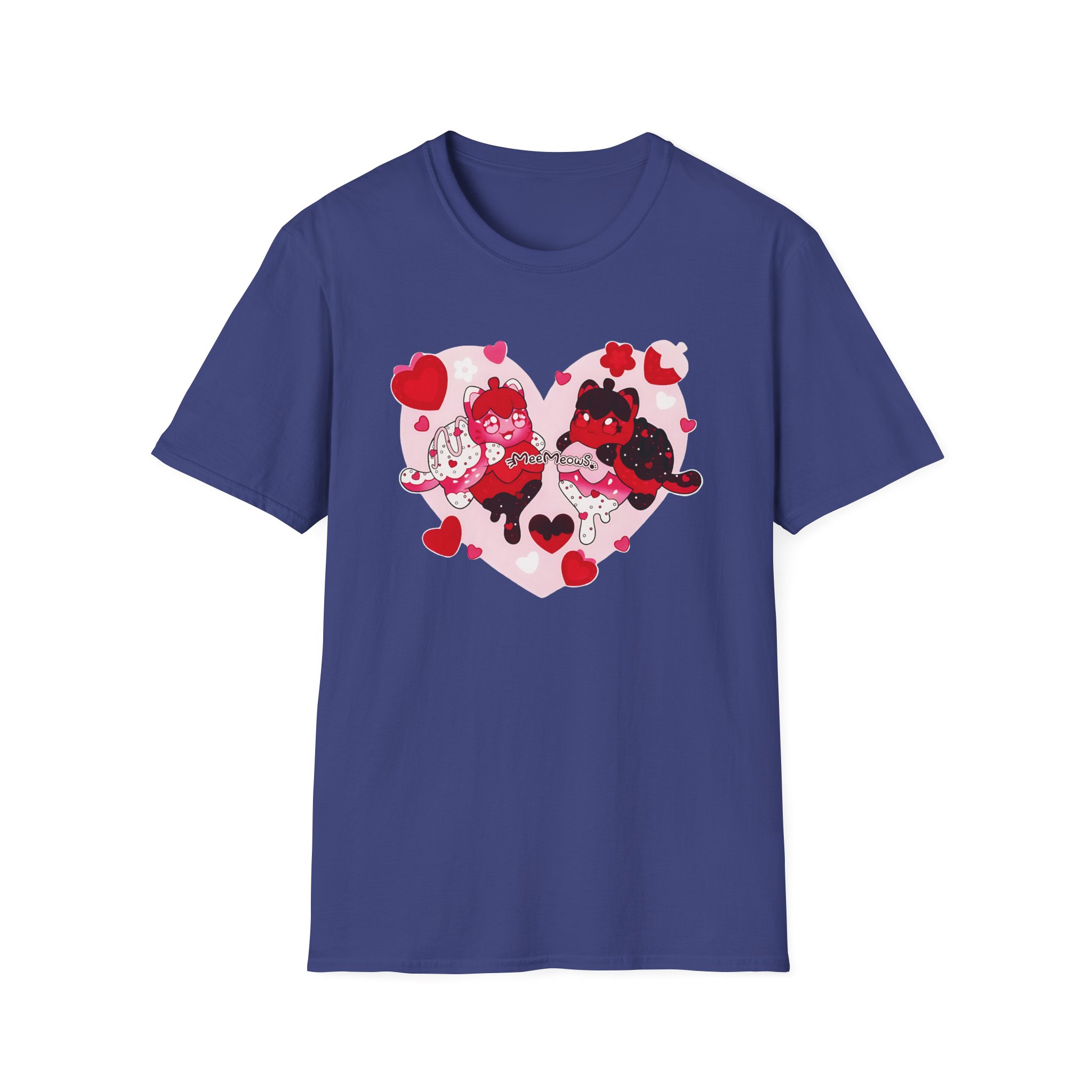 Aphmau Valentine's Day Unisex Softstyle T-Shirt - Image 31