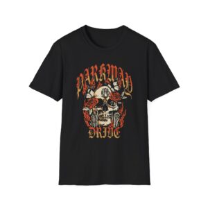 Parkway Drive Skull-roses Unisex Softstyle T-Shirt