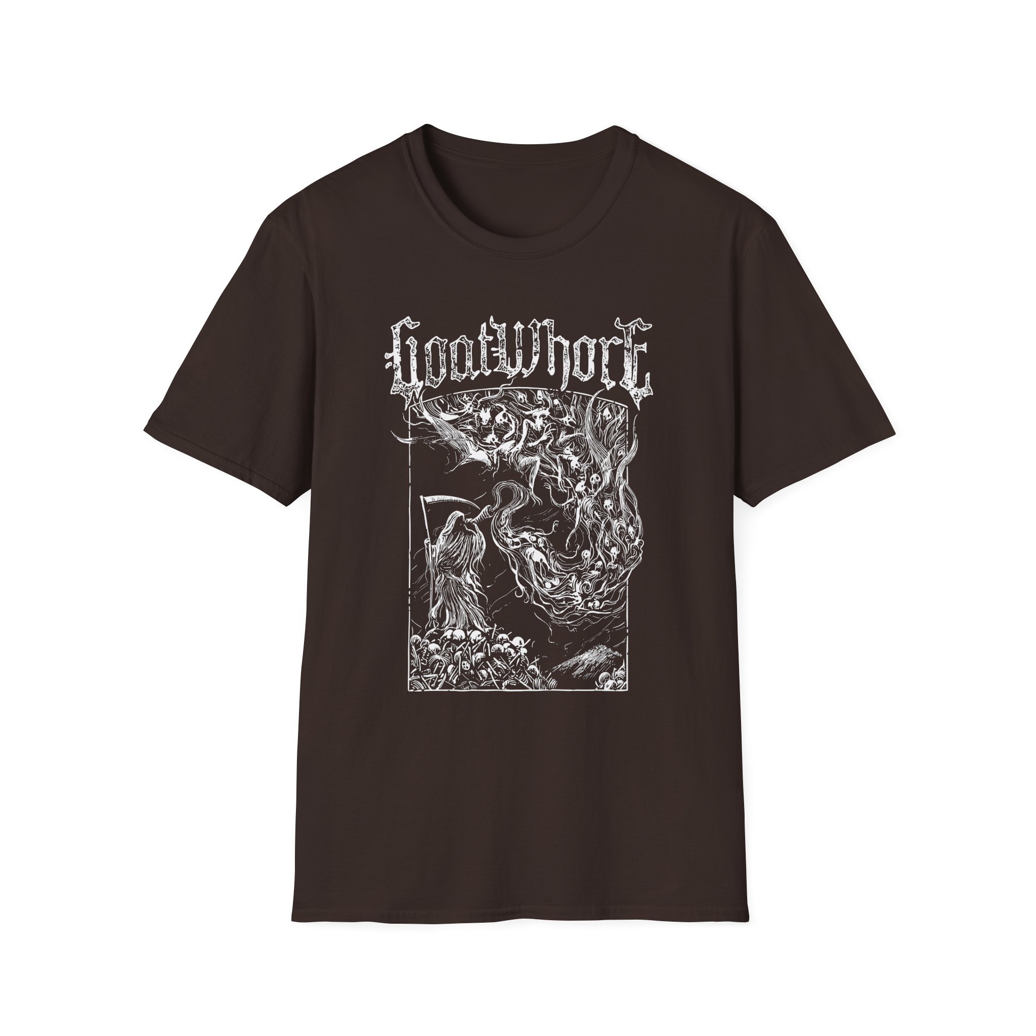 Goatwhore Unisex Softstyle T-Shirt - Image 5