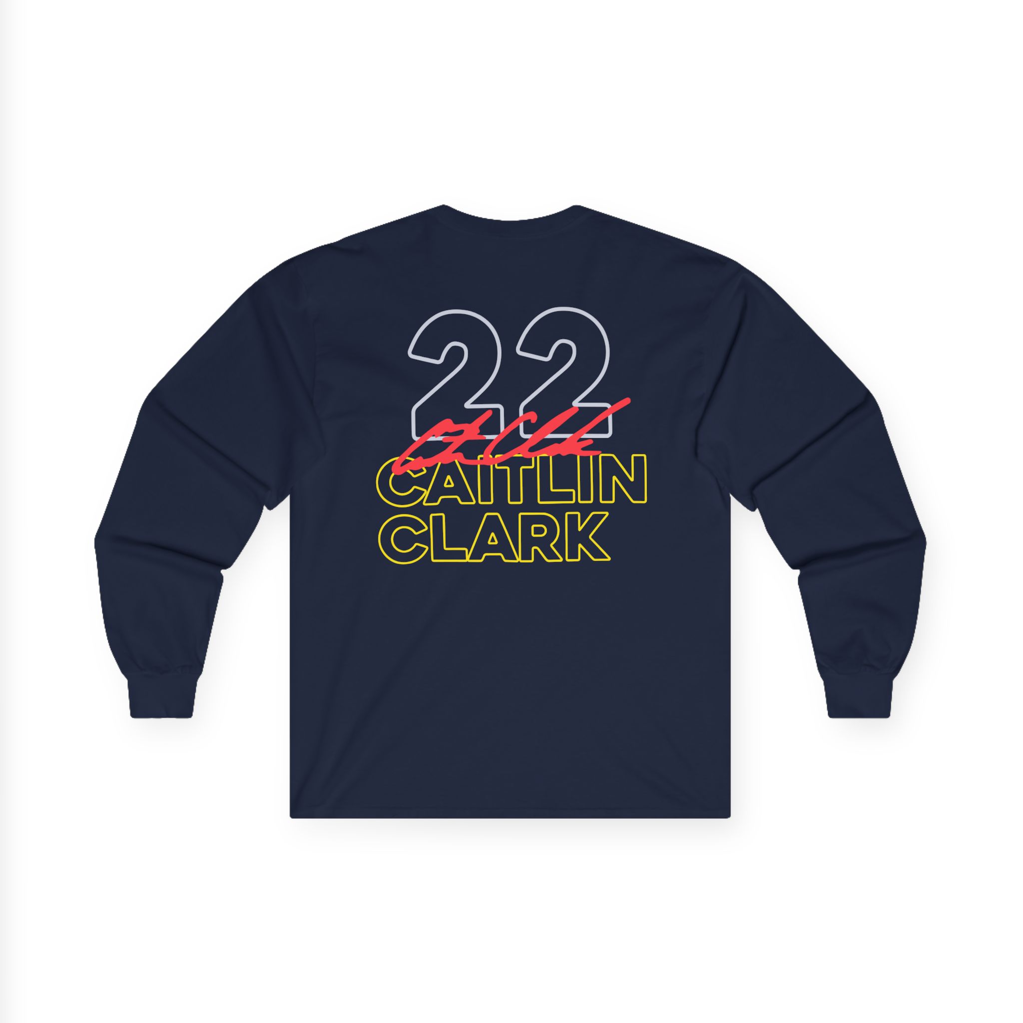 Caitlin Clark Adult Indiana Fever Unisex Ultra Cotton Long Sleeve Tee - Image 8