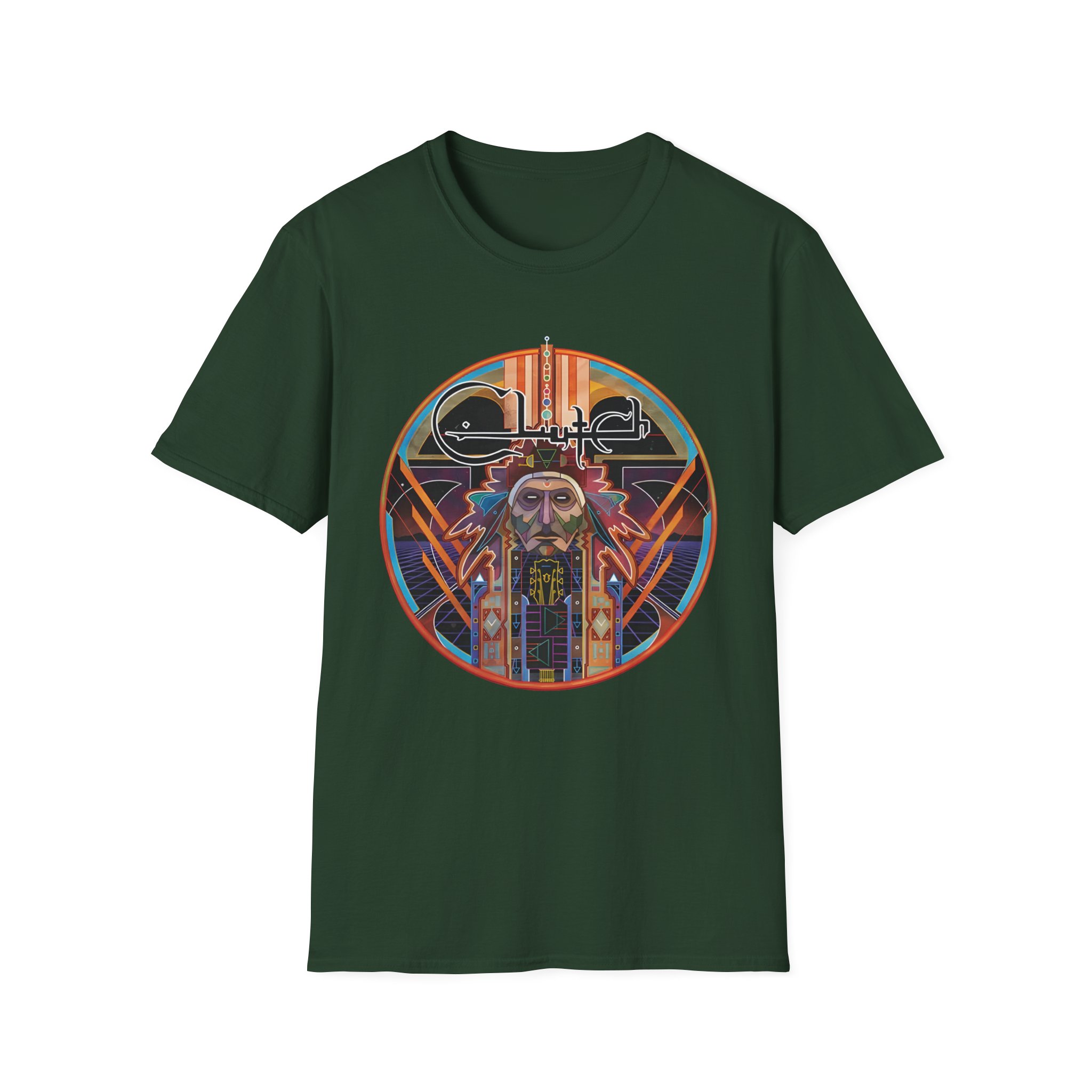 Clutch Earth Rocker Unisex Softstyle T-Shirt - Image 11