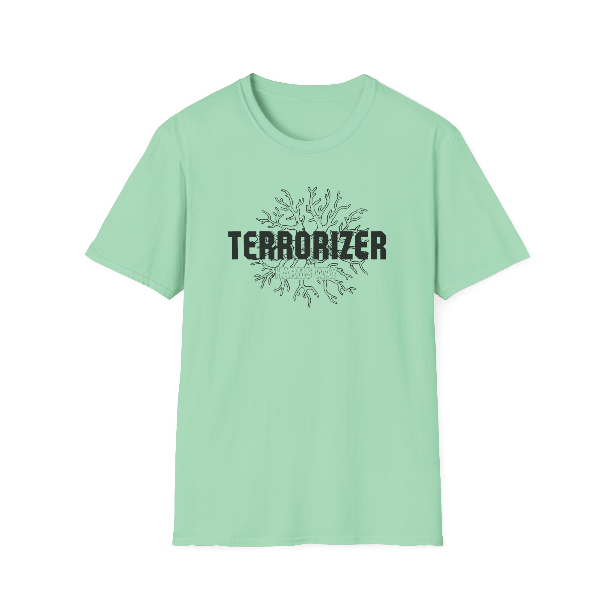 Harms Way Terrorizer Unisex Softstyle T-Shirt - Image 11
