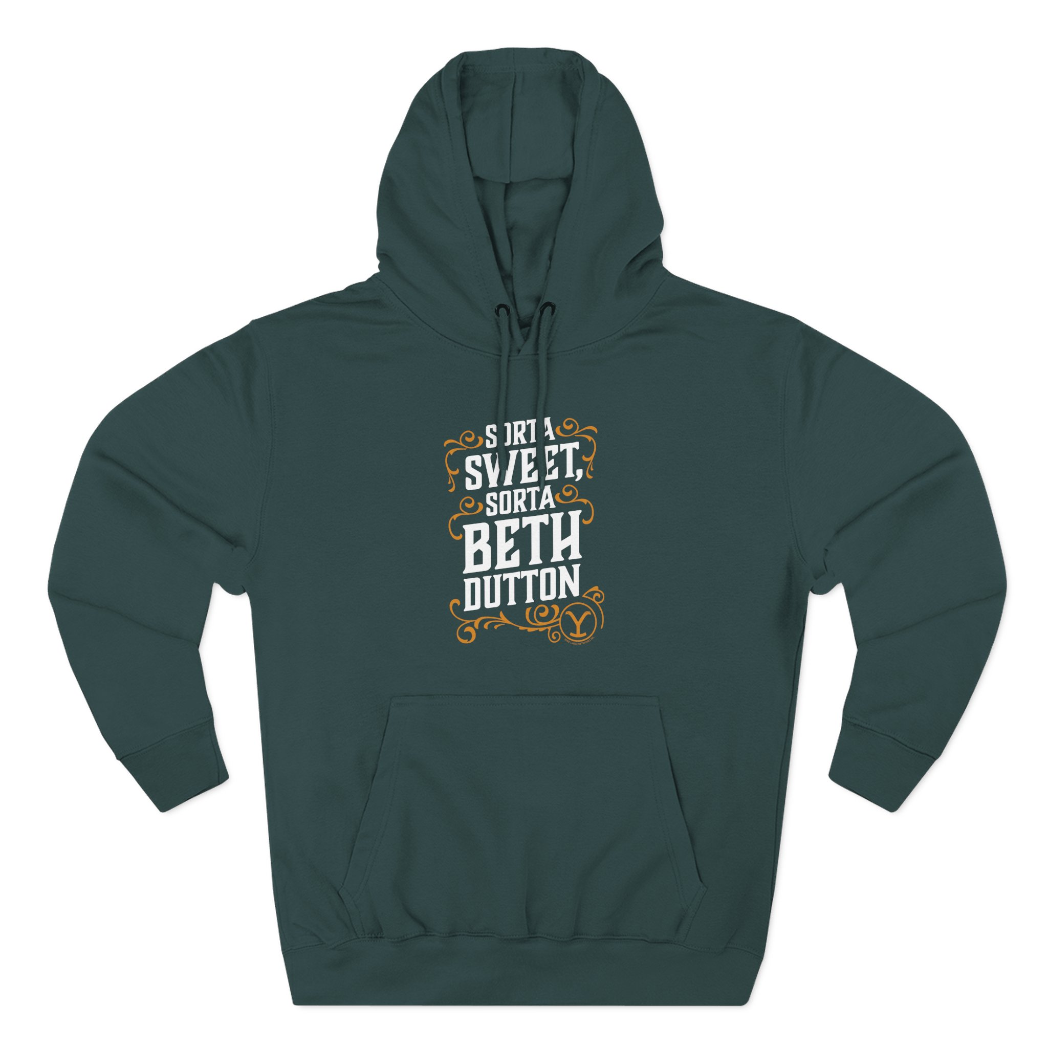 Lainey Wilson Don't Make Me Go Beth Dutton on You Three-Panel Fleece Hoodie - Image 7