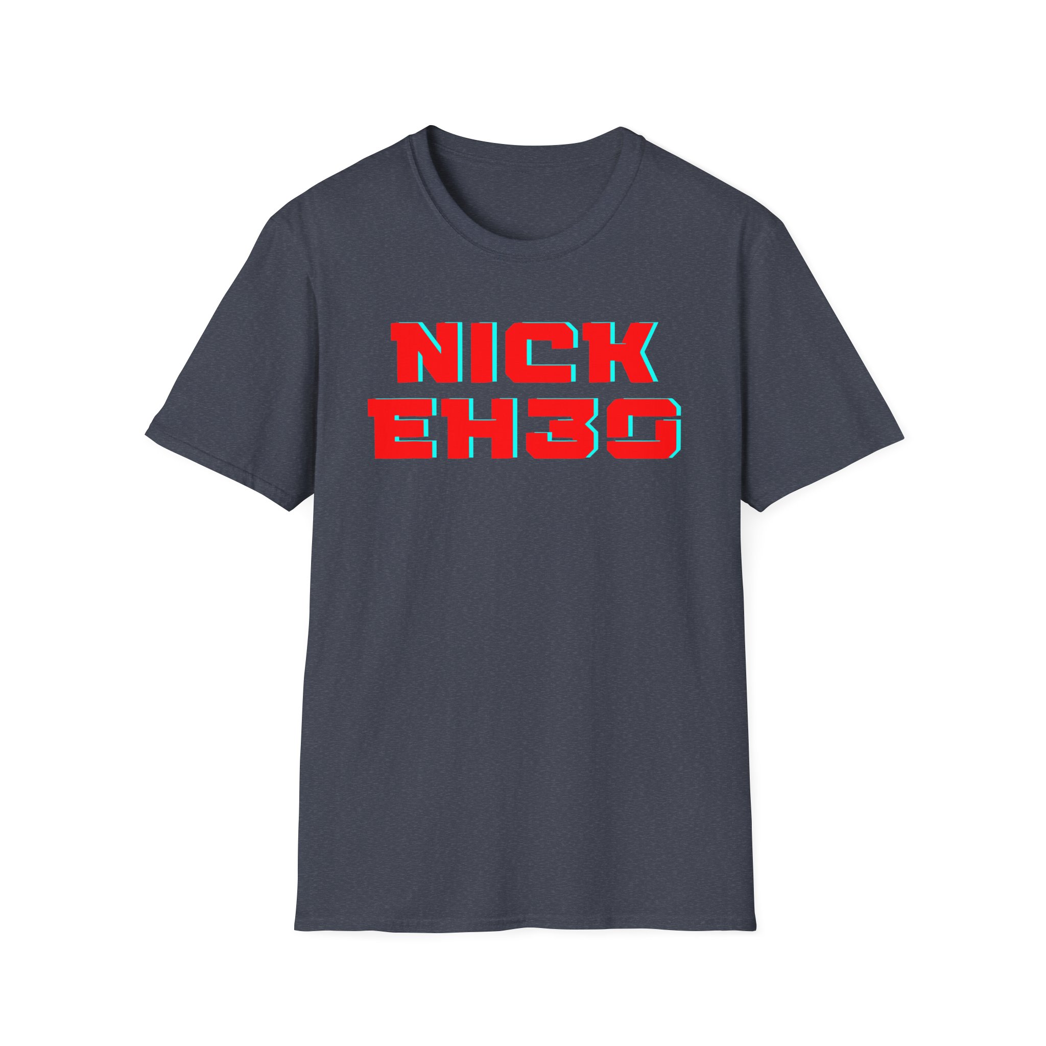 Nick Eh 30 Unisex Softstyle T-Shirt - Image 17