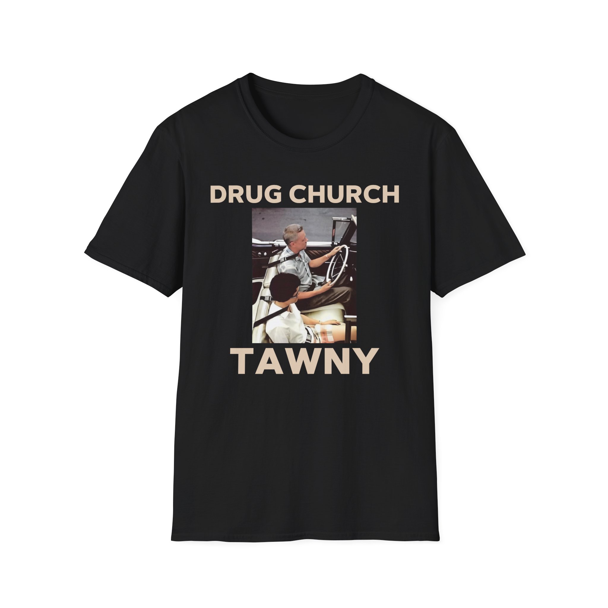 Drug Church Tawny Unisex Softstyle T-Shirt