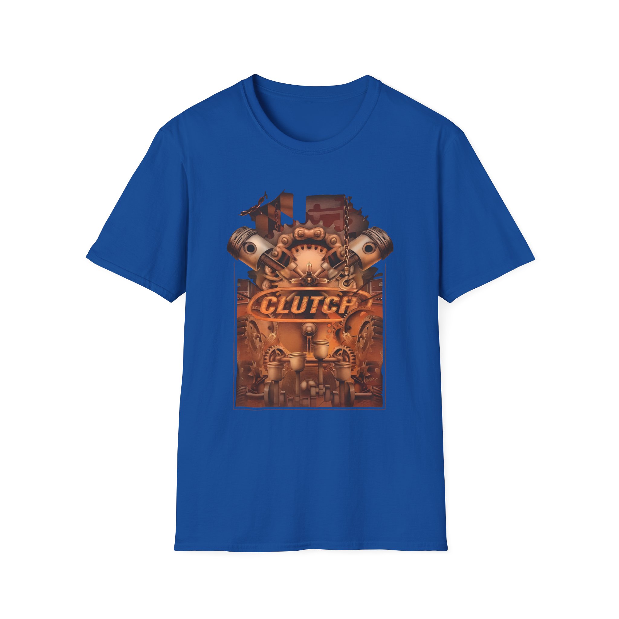 Clutch Doom Saloon Unisex Softstyle T-Shirt - Image 9