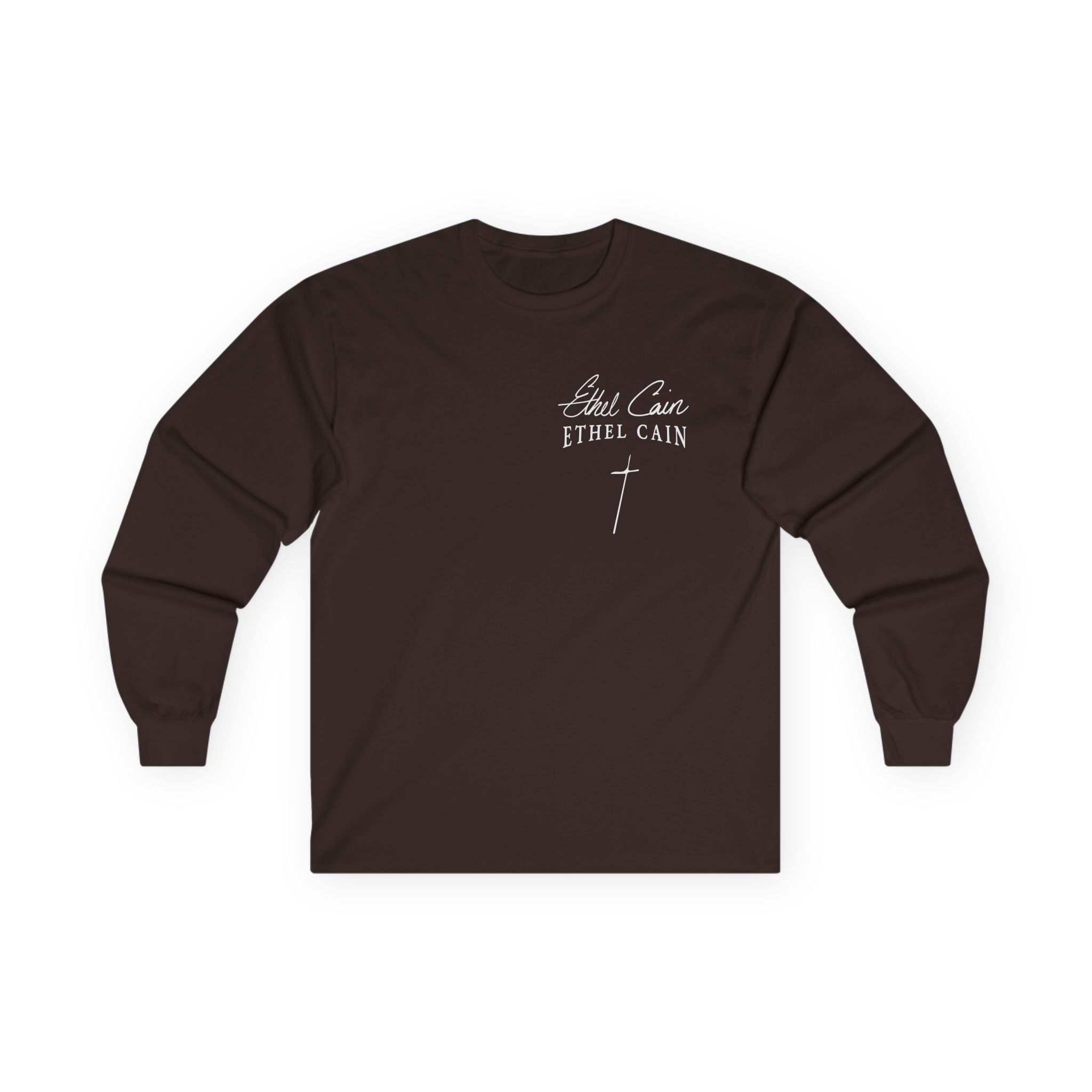 Ethel Cain Logo Unisex Ultra Cotton Long Sleeve Tee - Image 5
