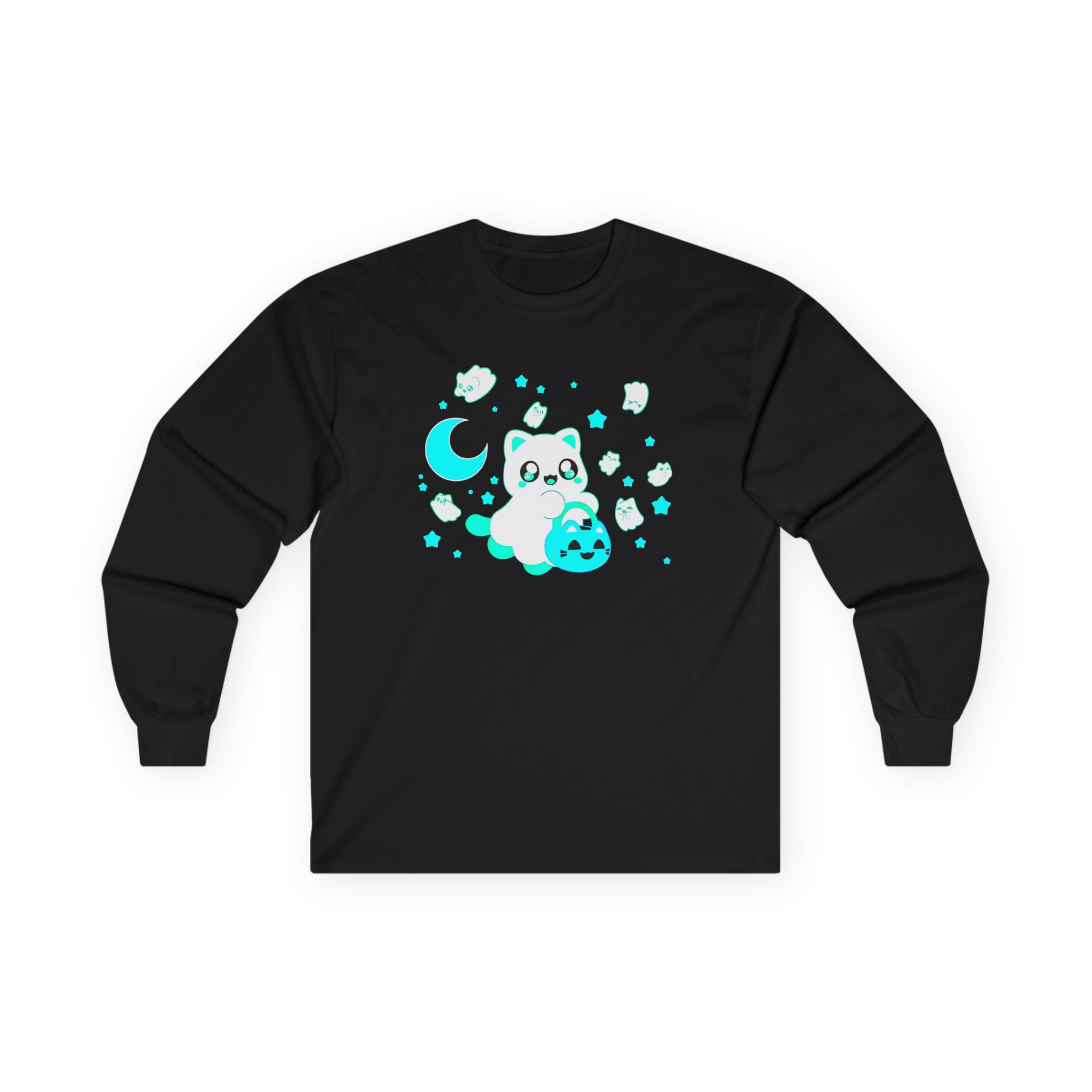 Aphmau Ghost Cat Unisex Ultra Cotton Long Sleeve Tee