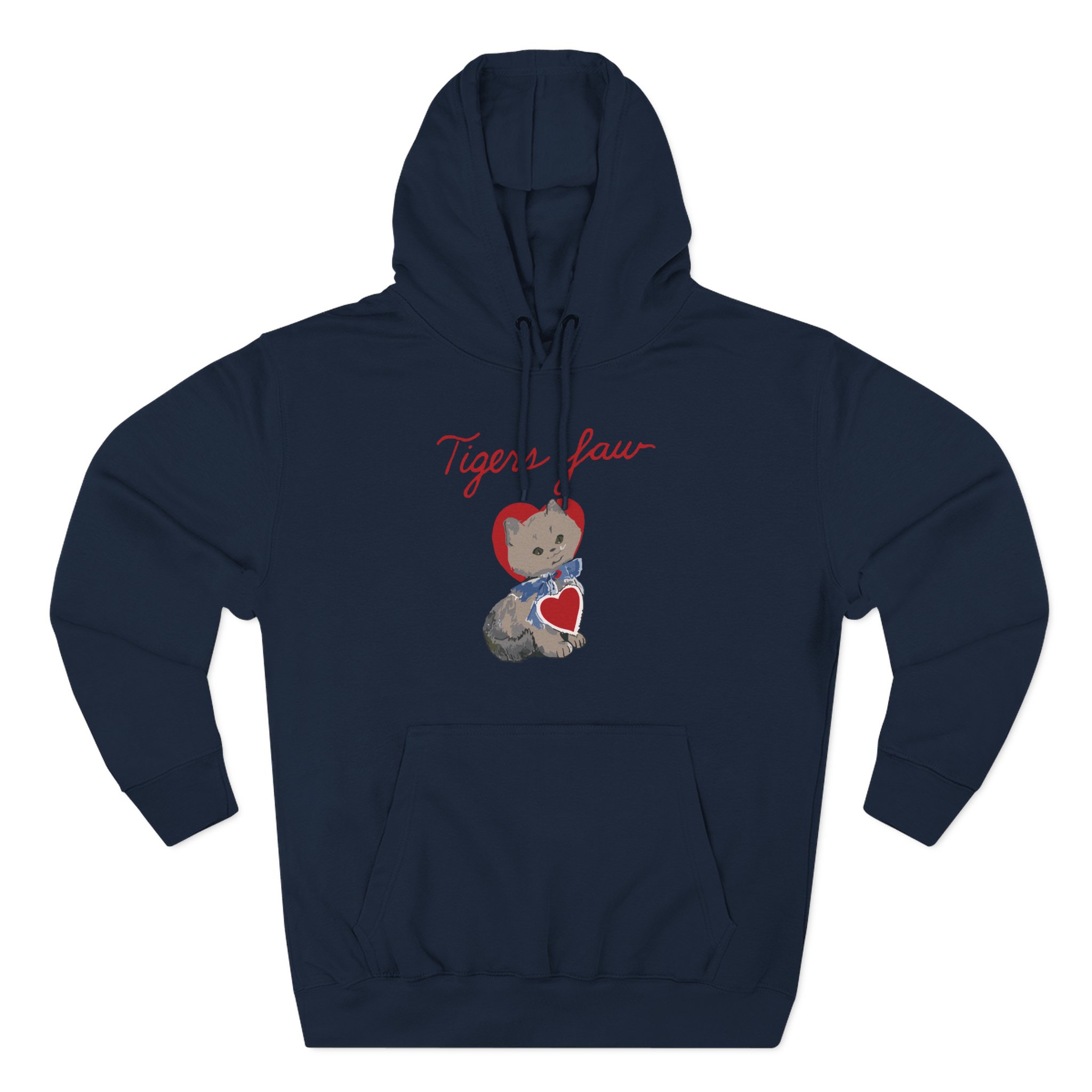 Tigers Jaw kitty baby Three-Panel Fleece Hoodie - Image 17