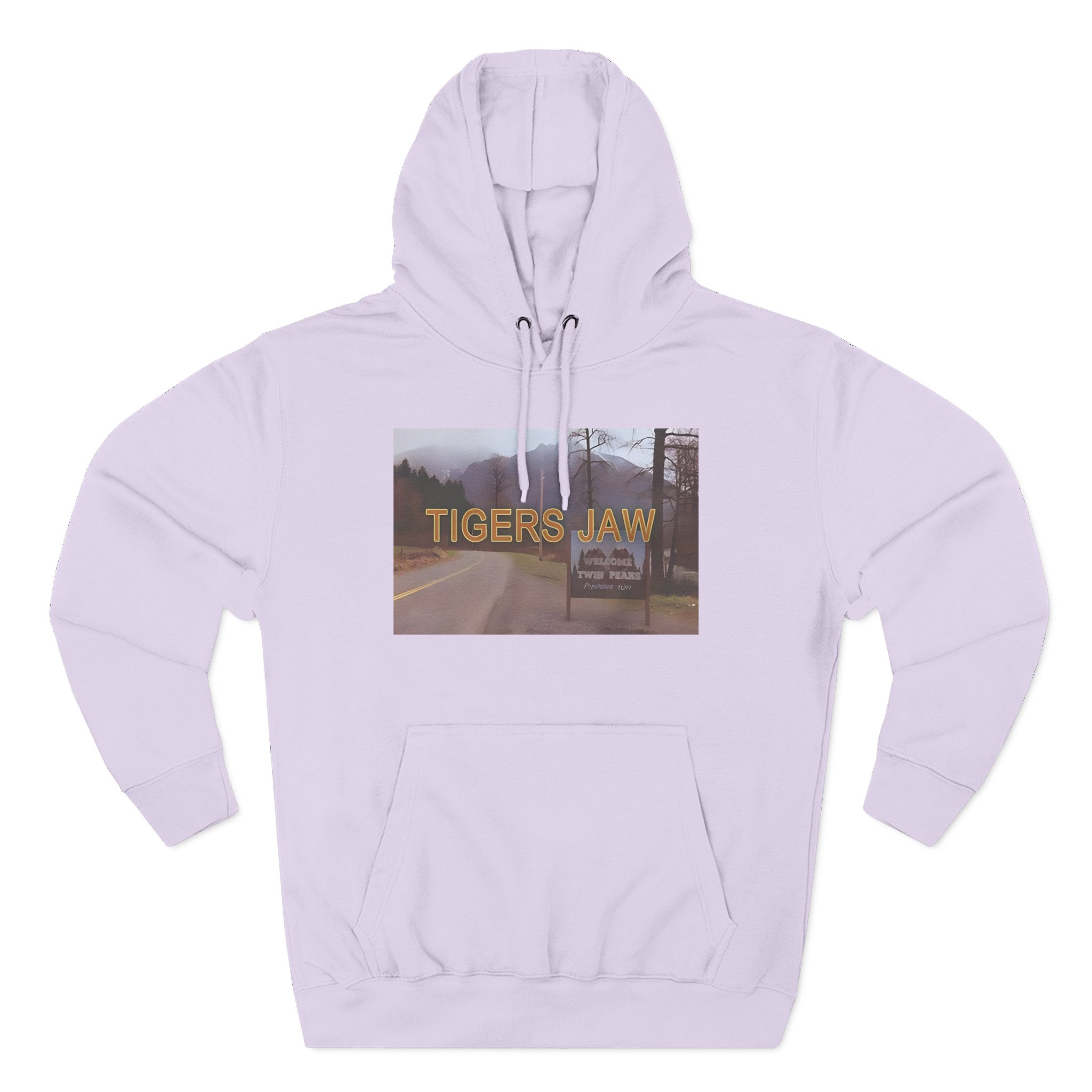 Tigers Jaw Twin Peaks Three-Panel Fleece Hoodie - Image 19