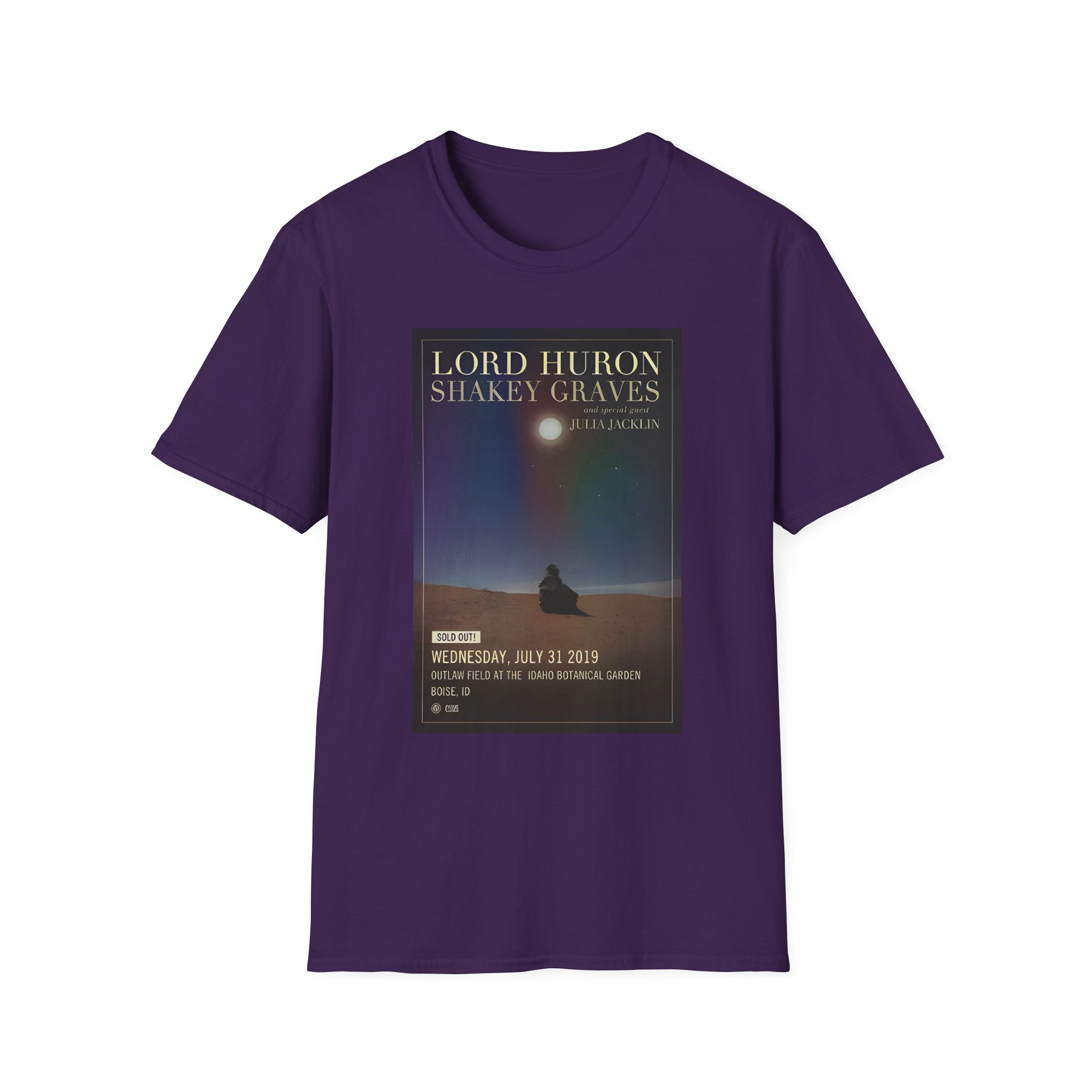 Lord Huron at Knitting Factory Unisex Softstyle T-Shirt - Image 21