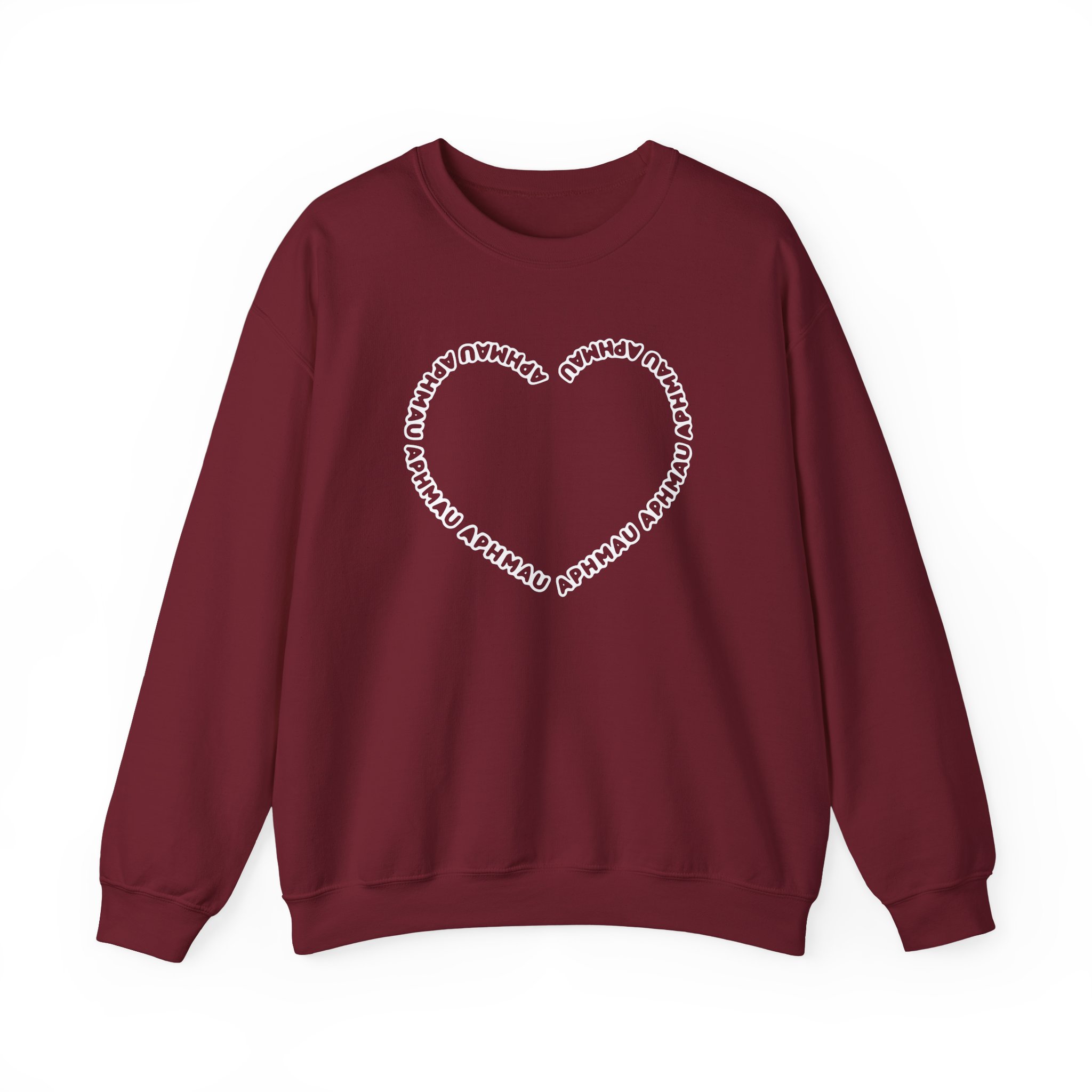 Aphmau Heart Unisex Heavy Blend™ Crewneck Sweatshirt - Image 25