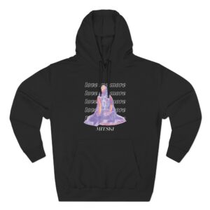 Mitski Love Me More Three-Panel Fleece Hoodie