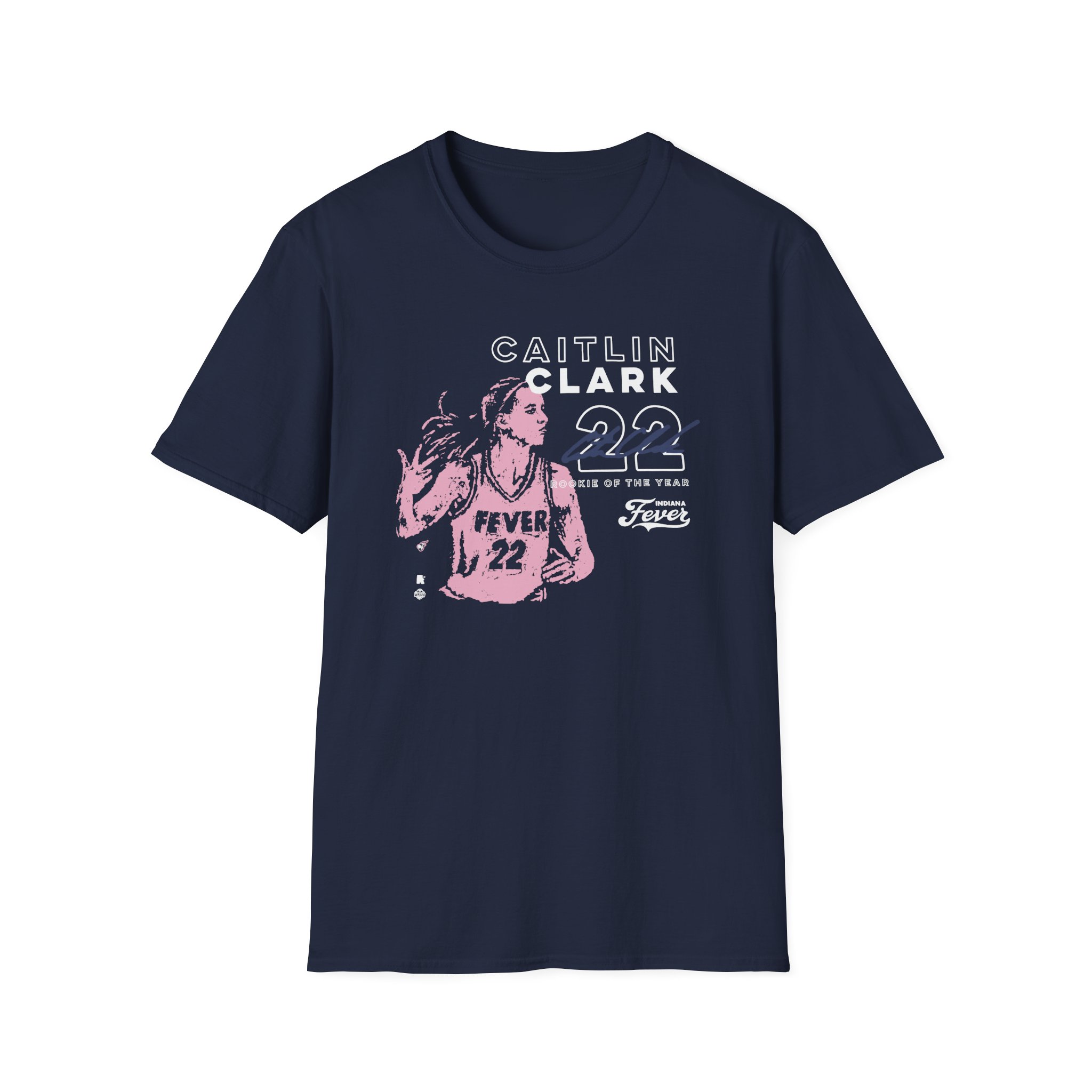 Caitlin Clark Rookie of the Year Unisex Softstyle T-Shirt - Image 11