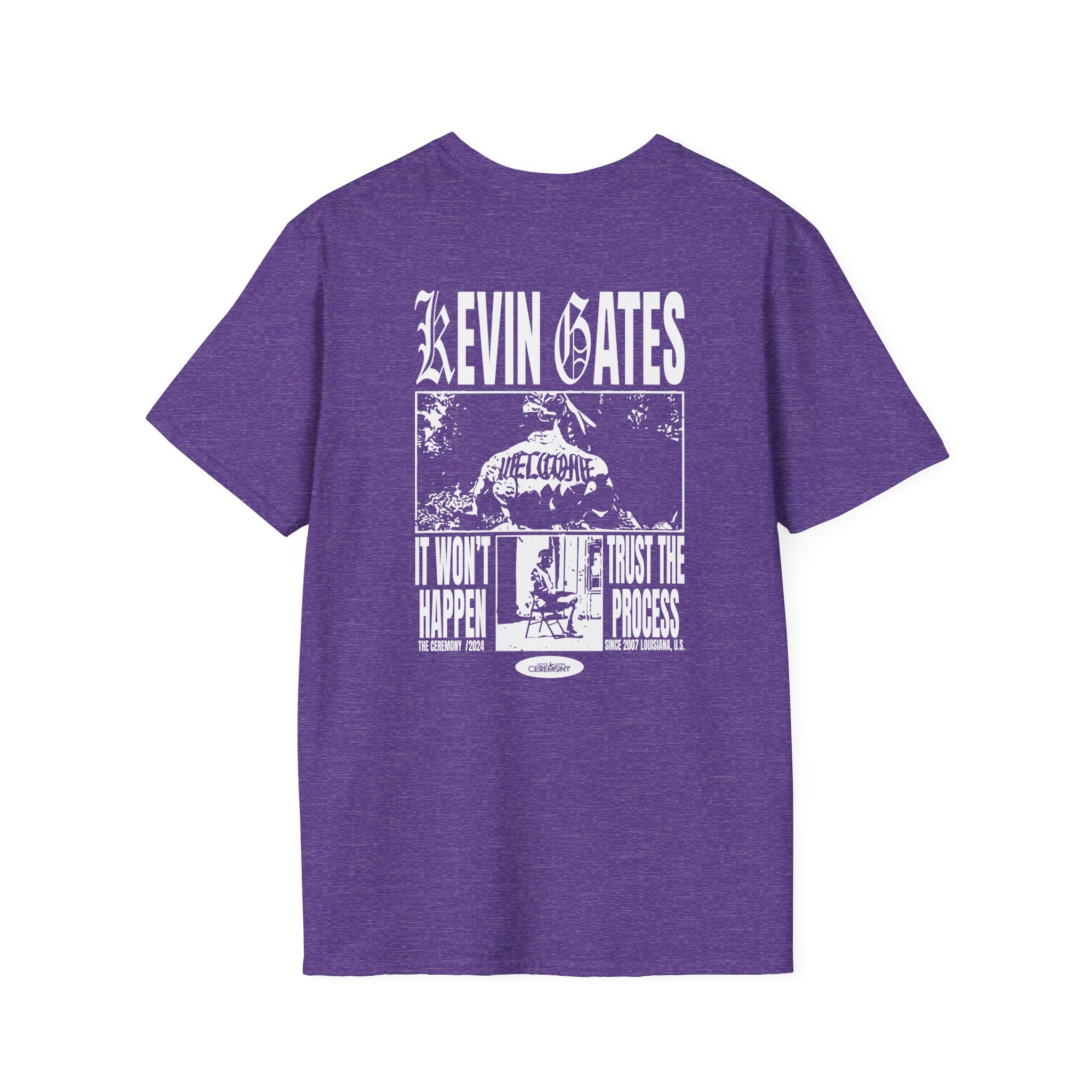 kevin gates The Ceremony Unisex Softstyle T-Shirt - Image 20
