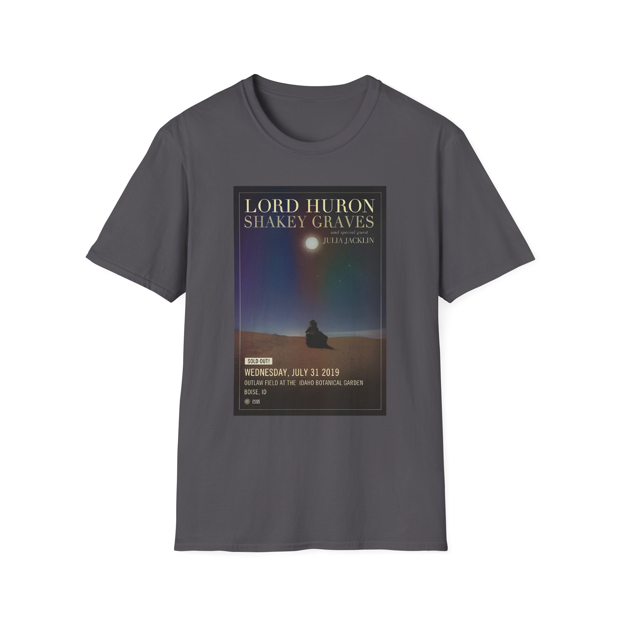 Lord Huron at Knitting Factory Unisex Softstyle T-Shirt - Image 9