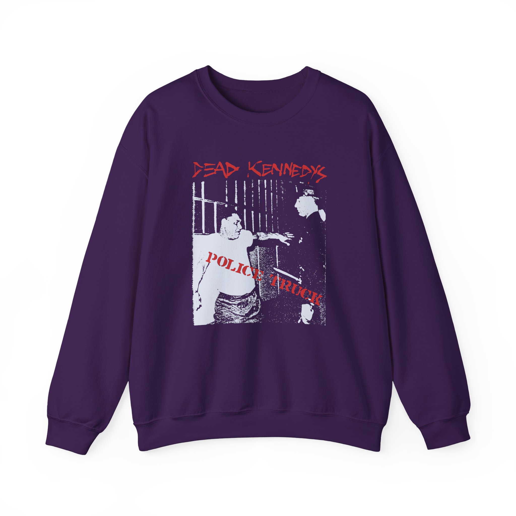 Dead Kennedys Police Truck Unisex Heavy Blend™ Crewneck Sweatshirt - Image 13