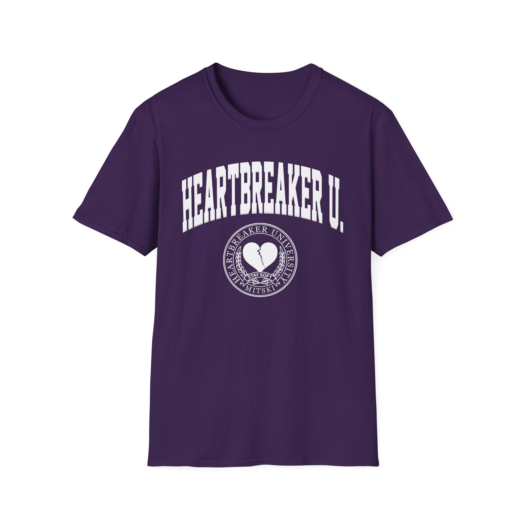 Mitski Heartbreaker University Unisex Softstyle T-Shirt - Image 25