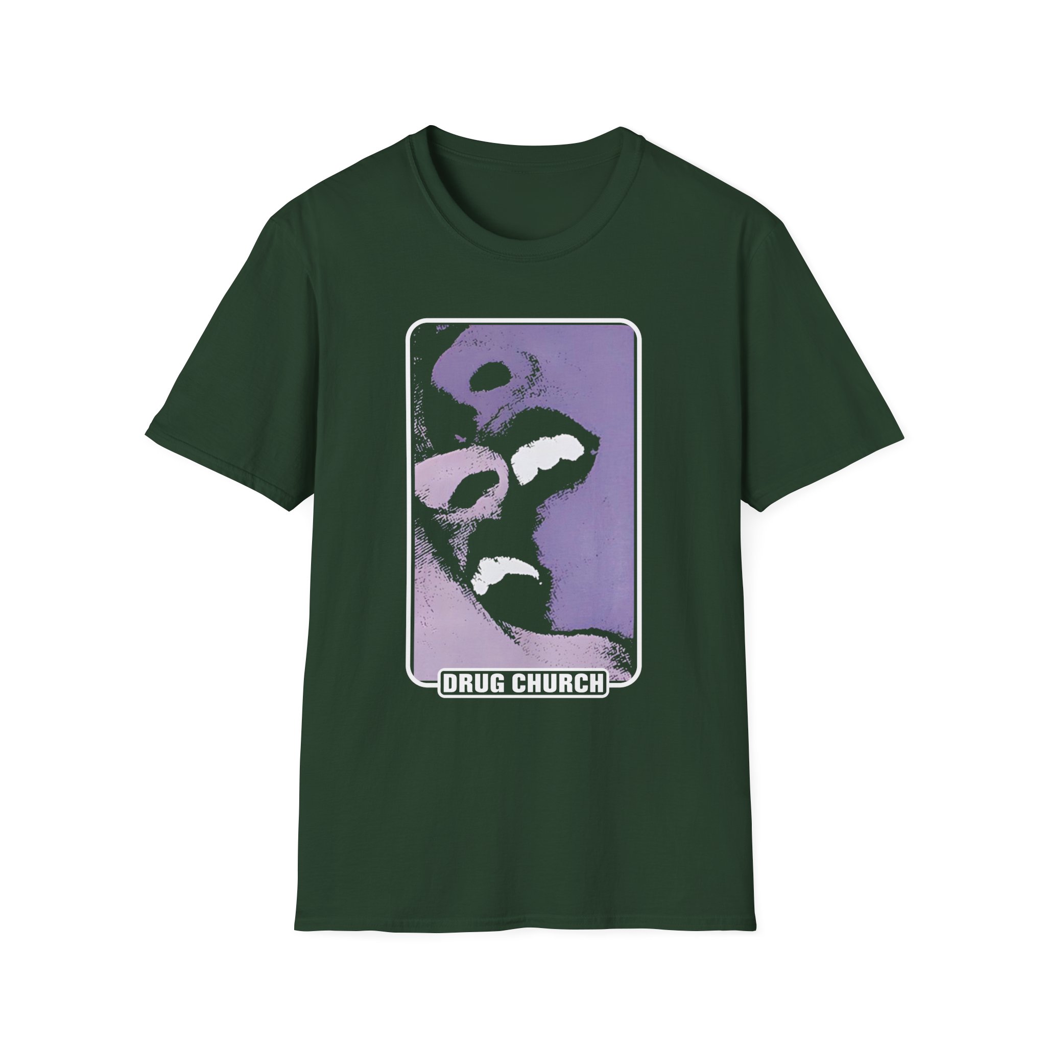 Drug Church Hookups Unisex Softstyle T-Shirt - Image 7