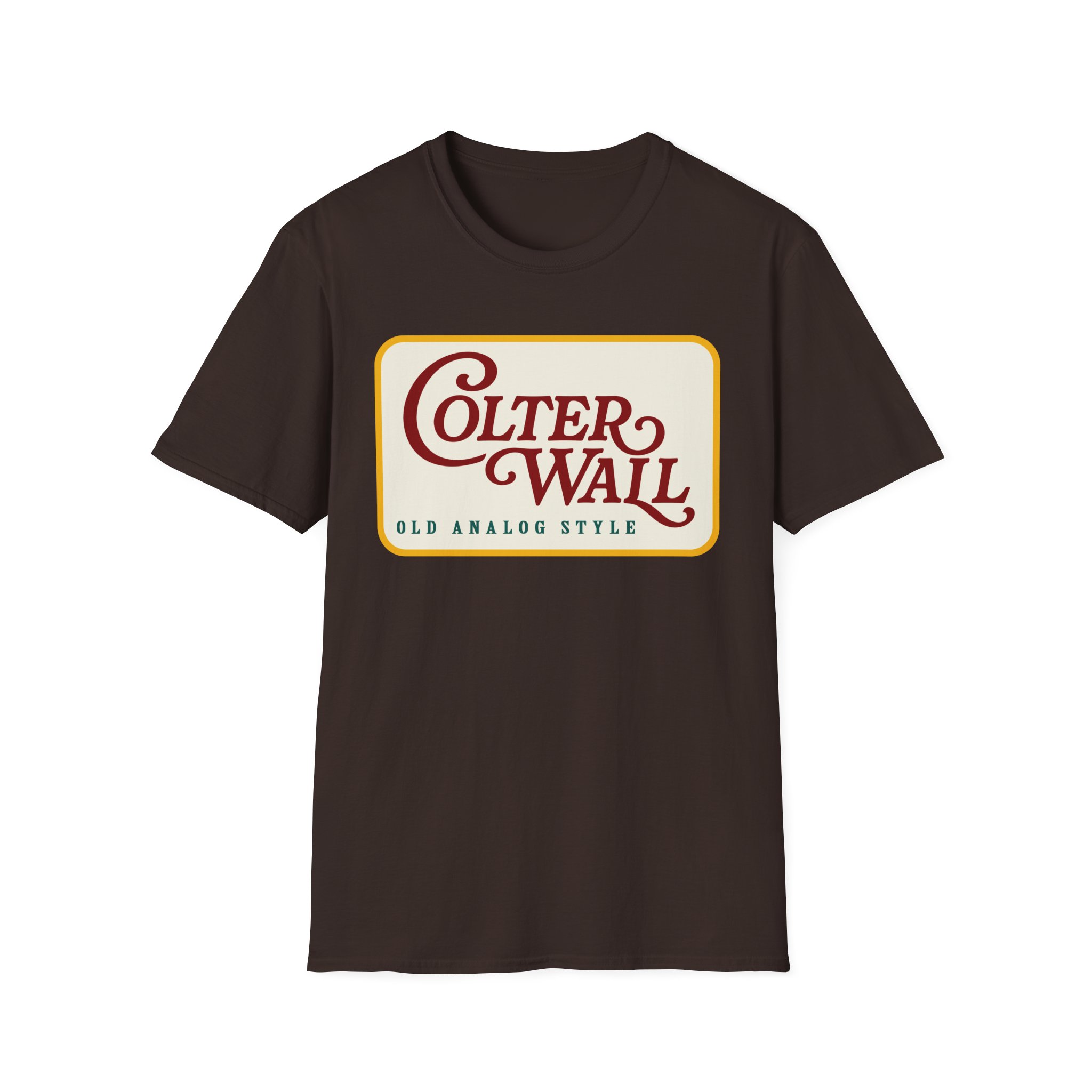 Colter Wall Old Analog Style Unisex Softstyle T-Shirt - Image 5