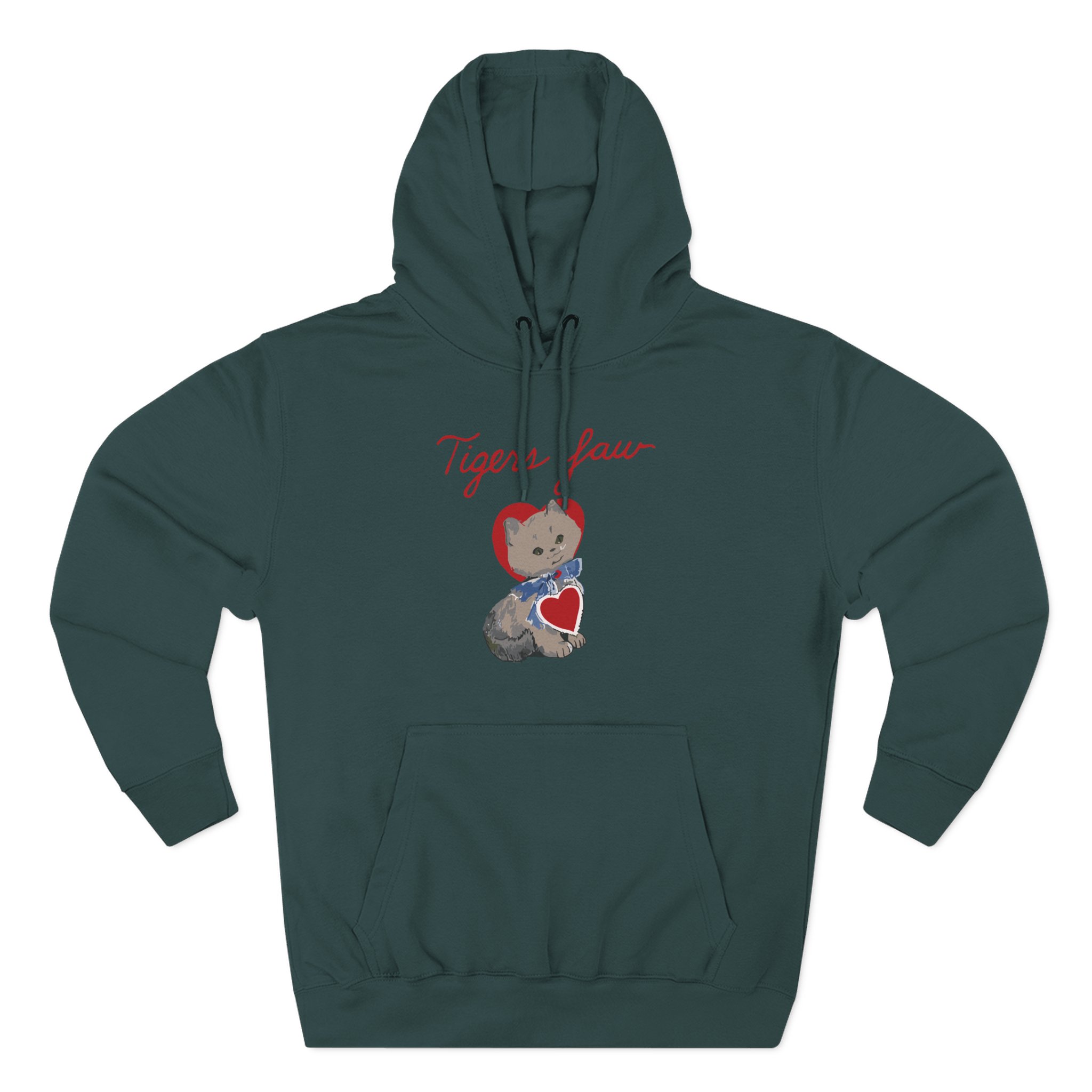 Tigers Jaw kitty baby Three-Panel Fleece Hoodie - Image 15