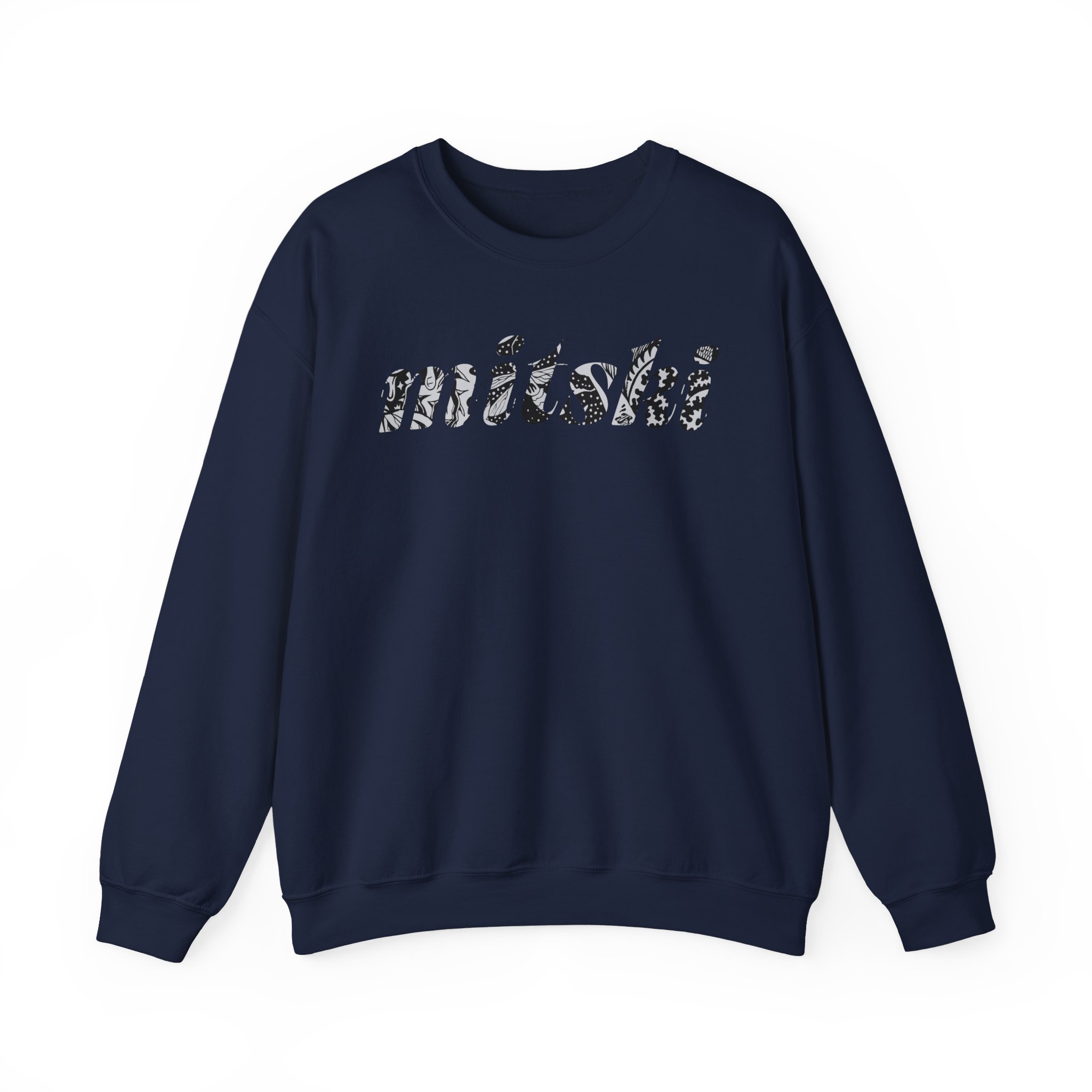 Mitski Flower Logo Unisex Heavy Blend™ Crewneck Sweatshirt - Image 19