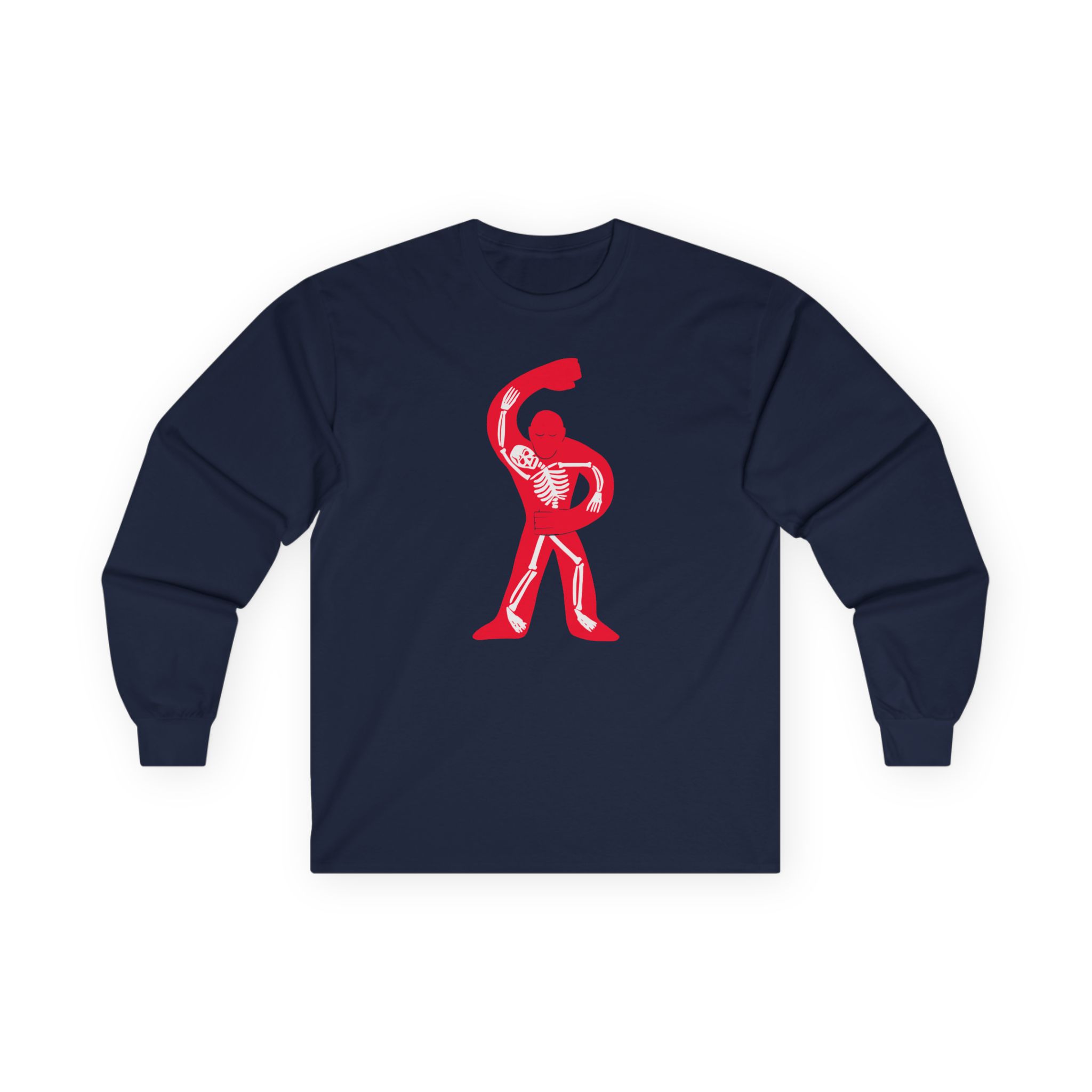 Lord Huron Dancing Skeleton Unisex Ultra Cotton Long Sleeve Tee - Image 11