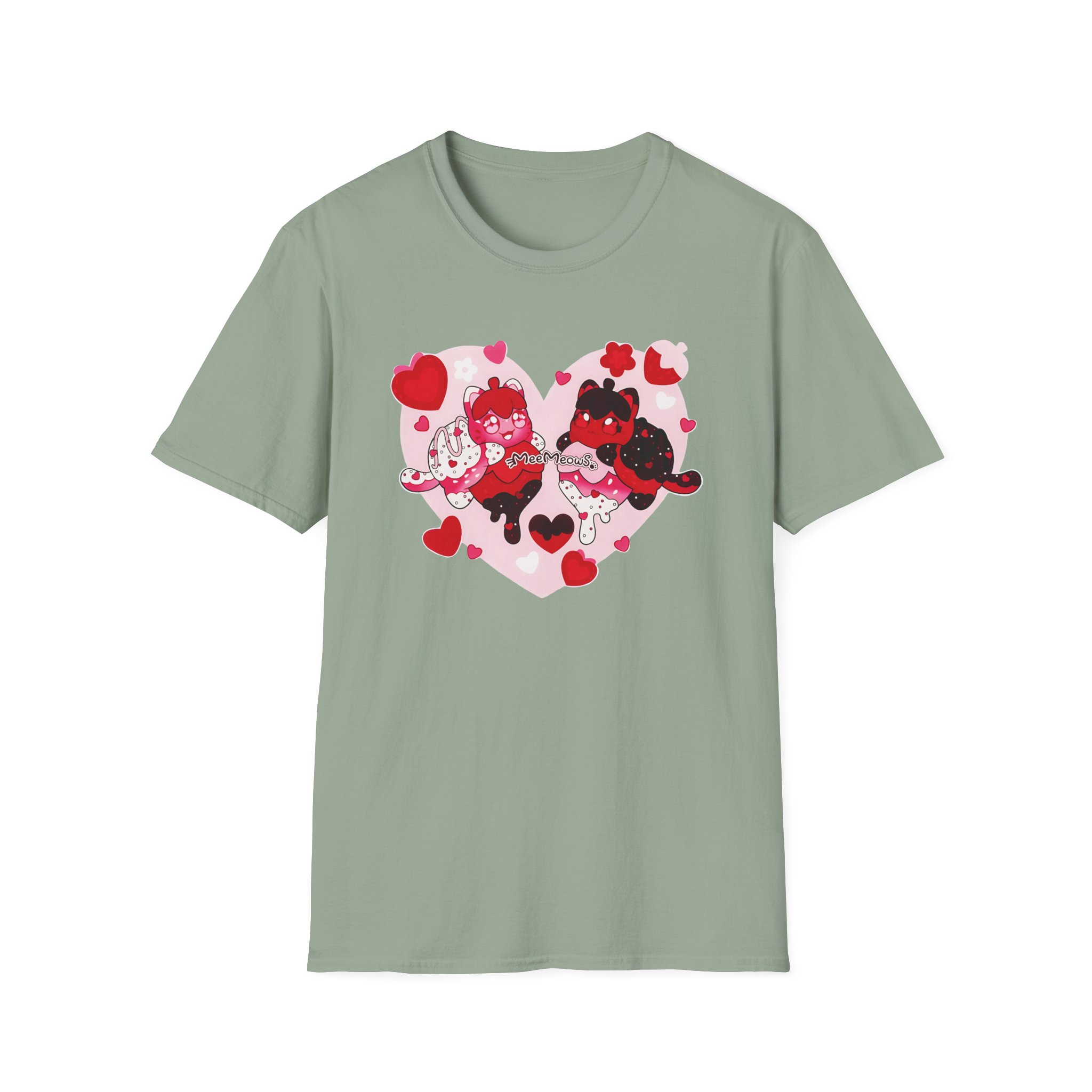 Aphmau Valentine's Day Unisex Softstyle T-Shirt - Image 17