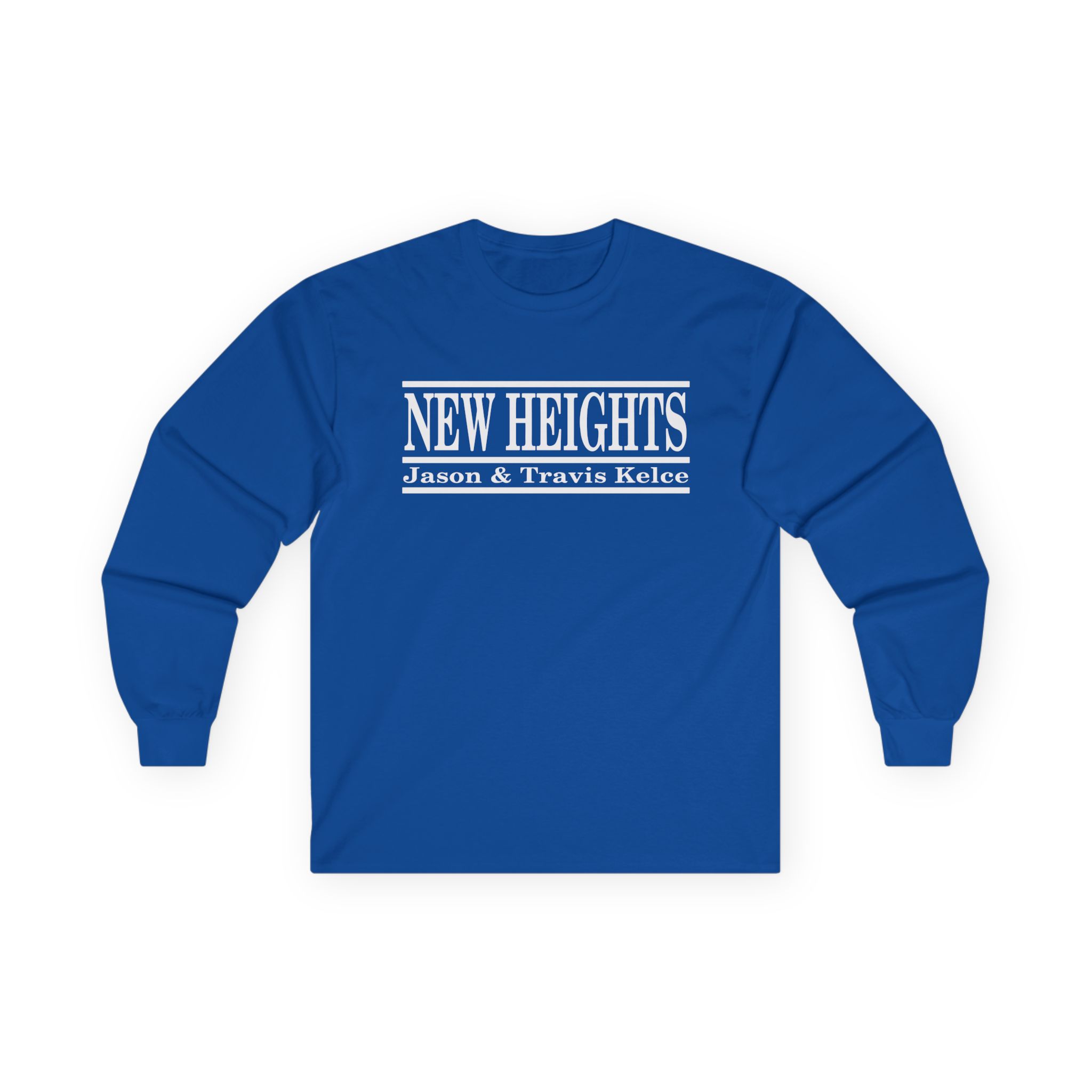 New Heights Jason And Travis Kelce Unisex Ultra Cotton Long Sleeve Tee - Image 13