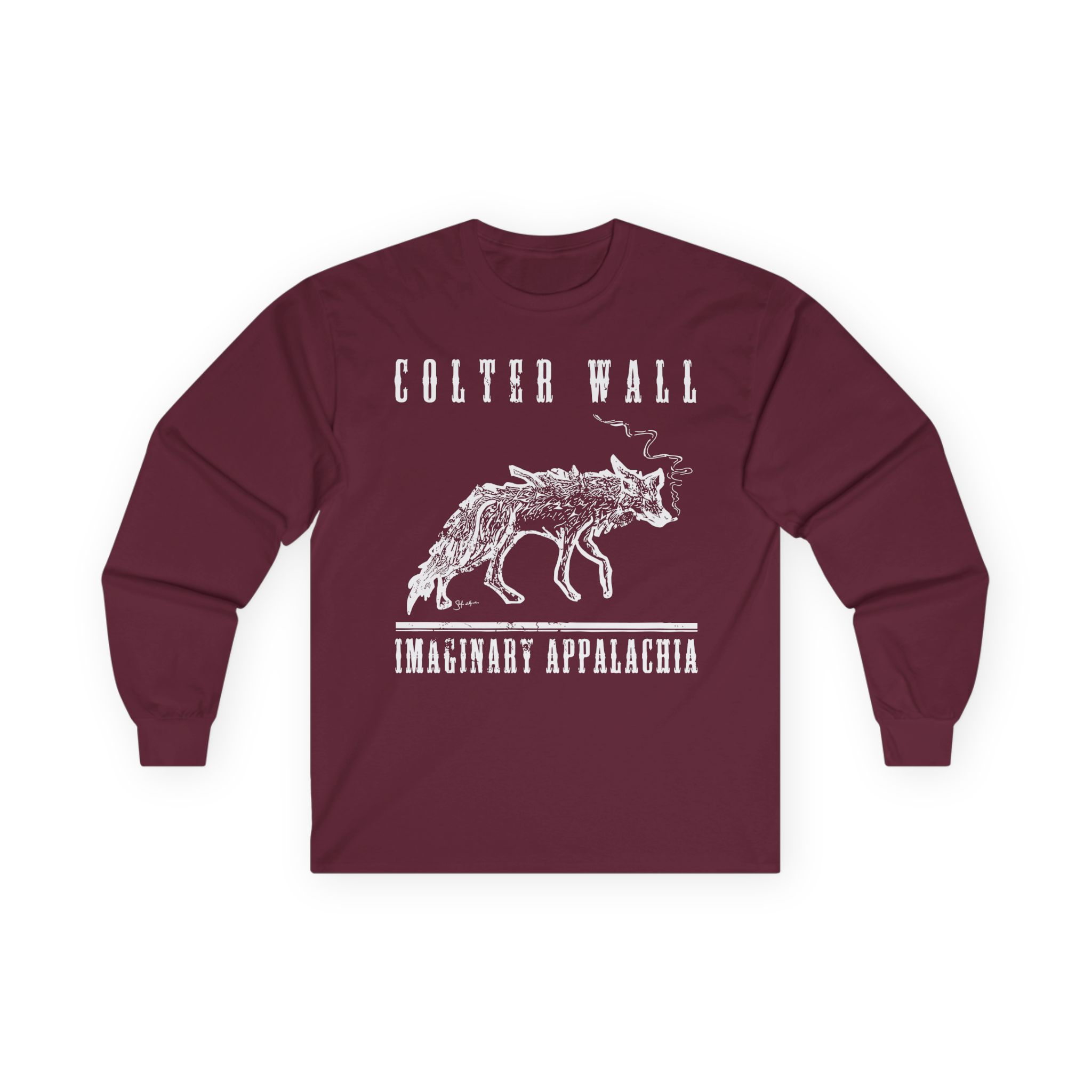 Colter Wall Imaginary Appalachia Unisex Ultra Cotton Long Sleeve Tee - Image 3