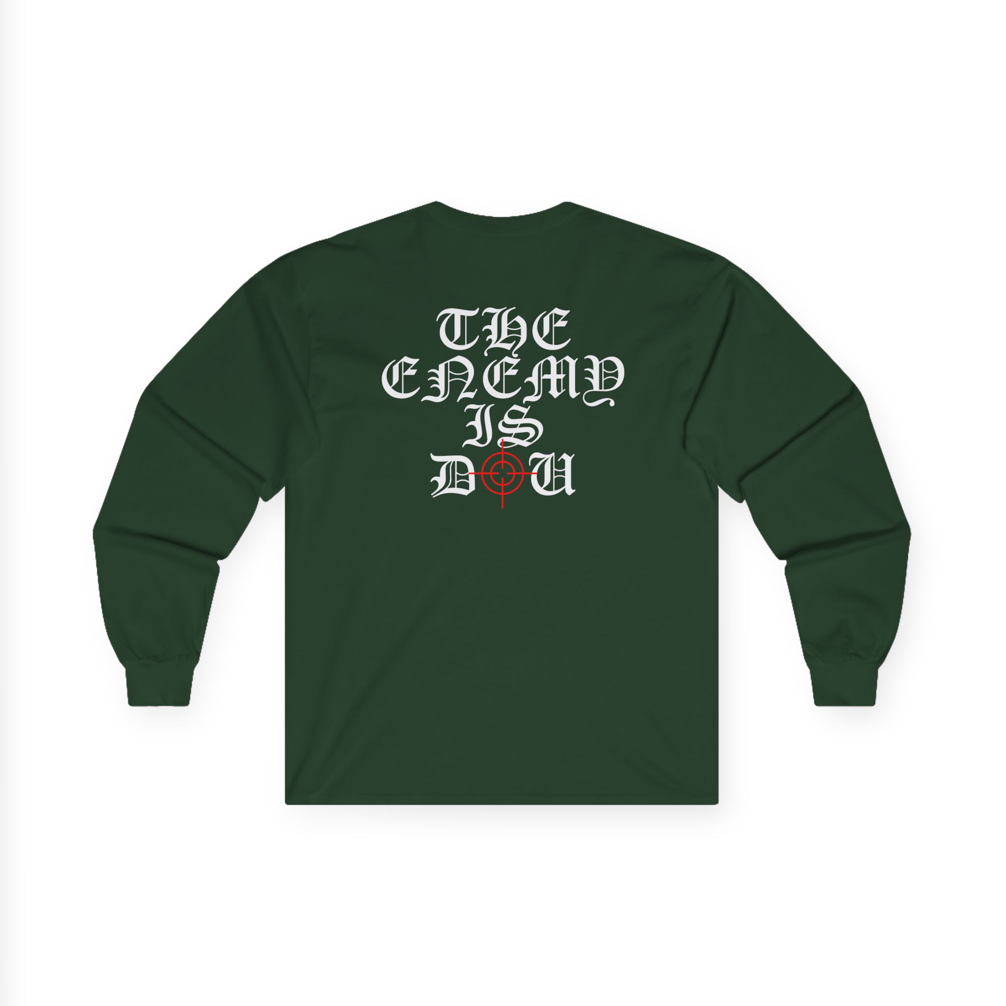 Harms Way The Enemy Is You Unisex Ultra Cotton Long Sleeve Tee - Image 6