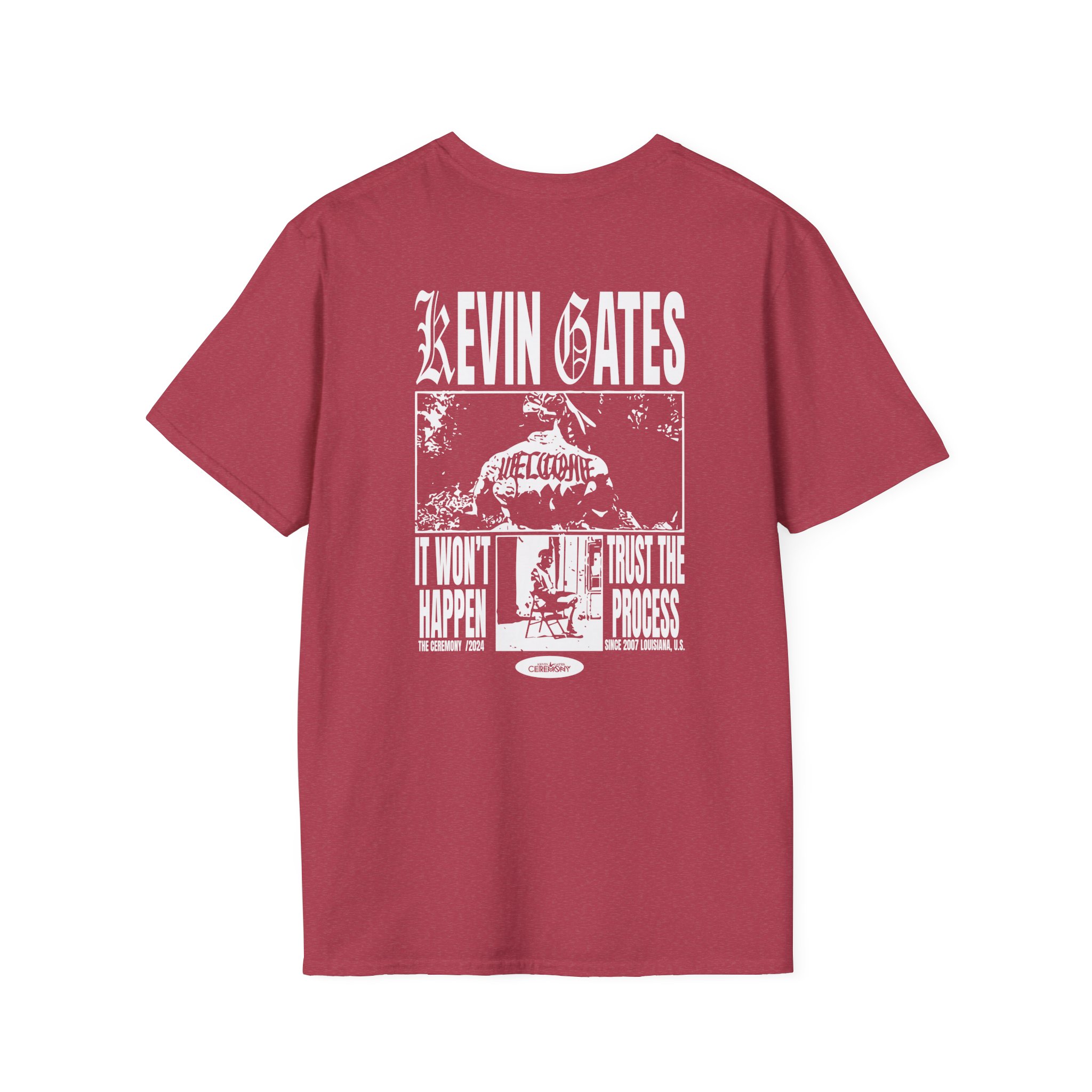 kevin gates The Ceremony Unisex Softstyle T-Shirt - Image 28