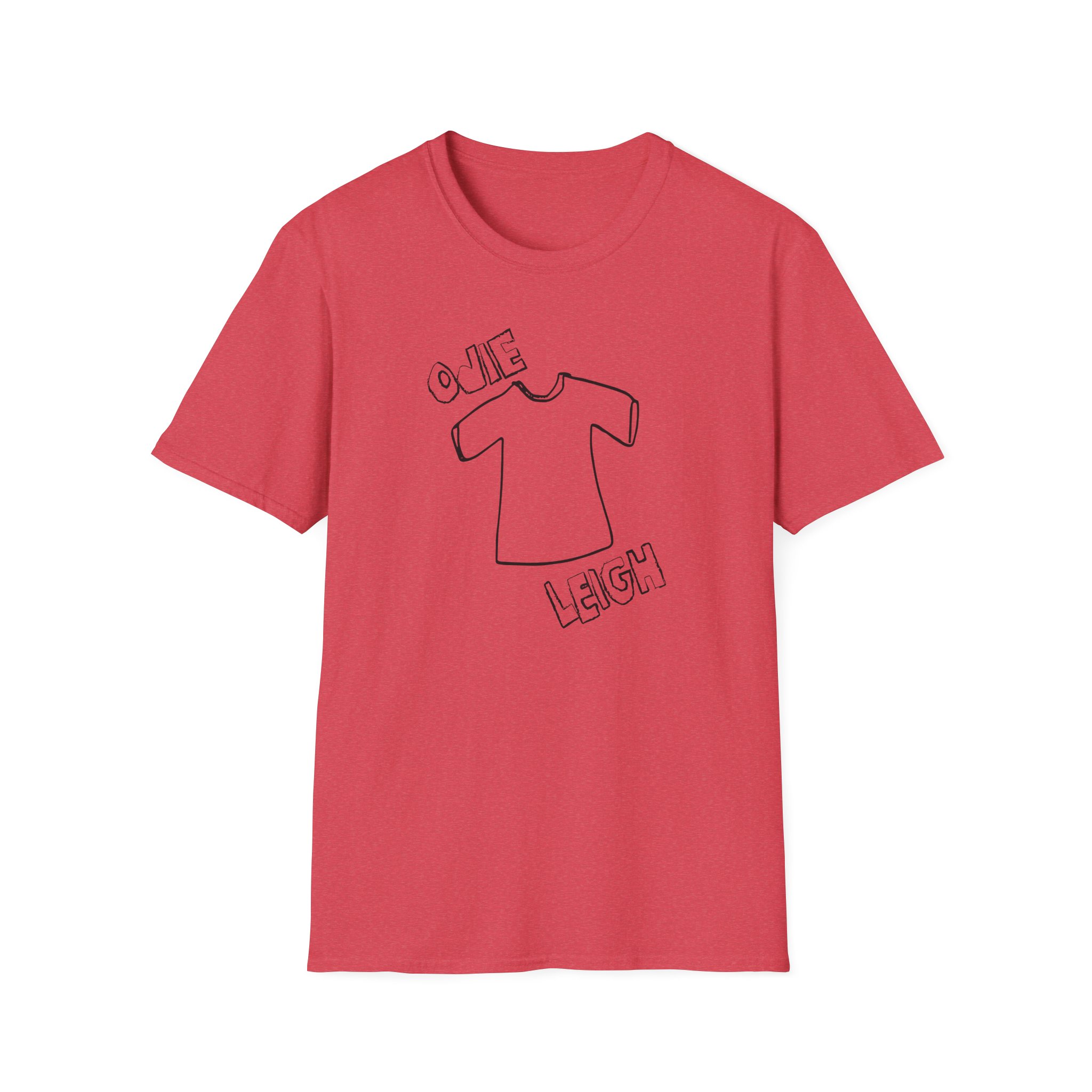 Odie Leigh My Name on a Unisex Softstyle T-Shirt - Image 21