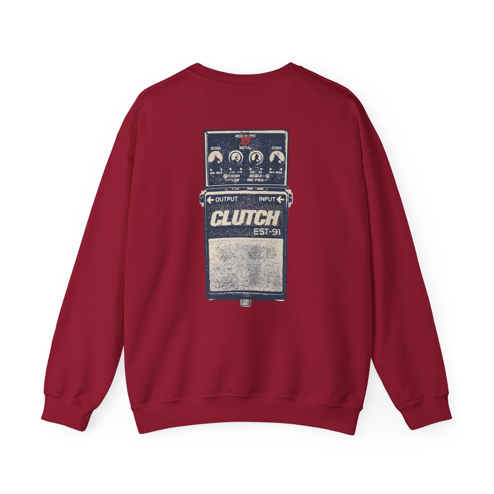 Clutch Red Alert Unisex Heavy Blend™ Crewneck Sweatshirt - Image 26