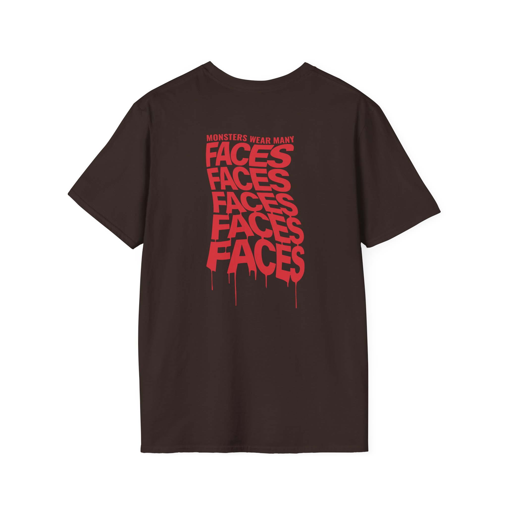Alan Wake Faces Unisex Softstyle T-Shirt - Image 6