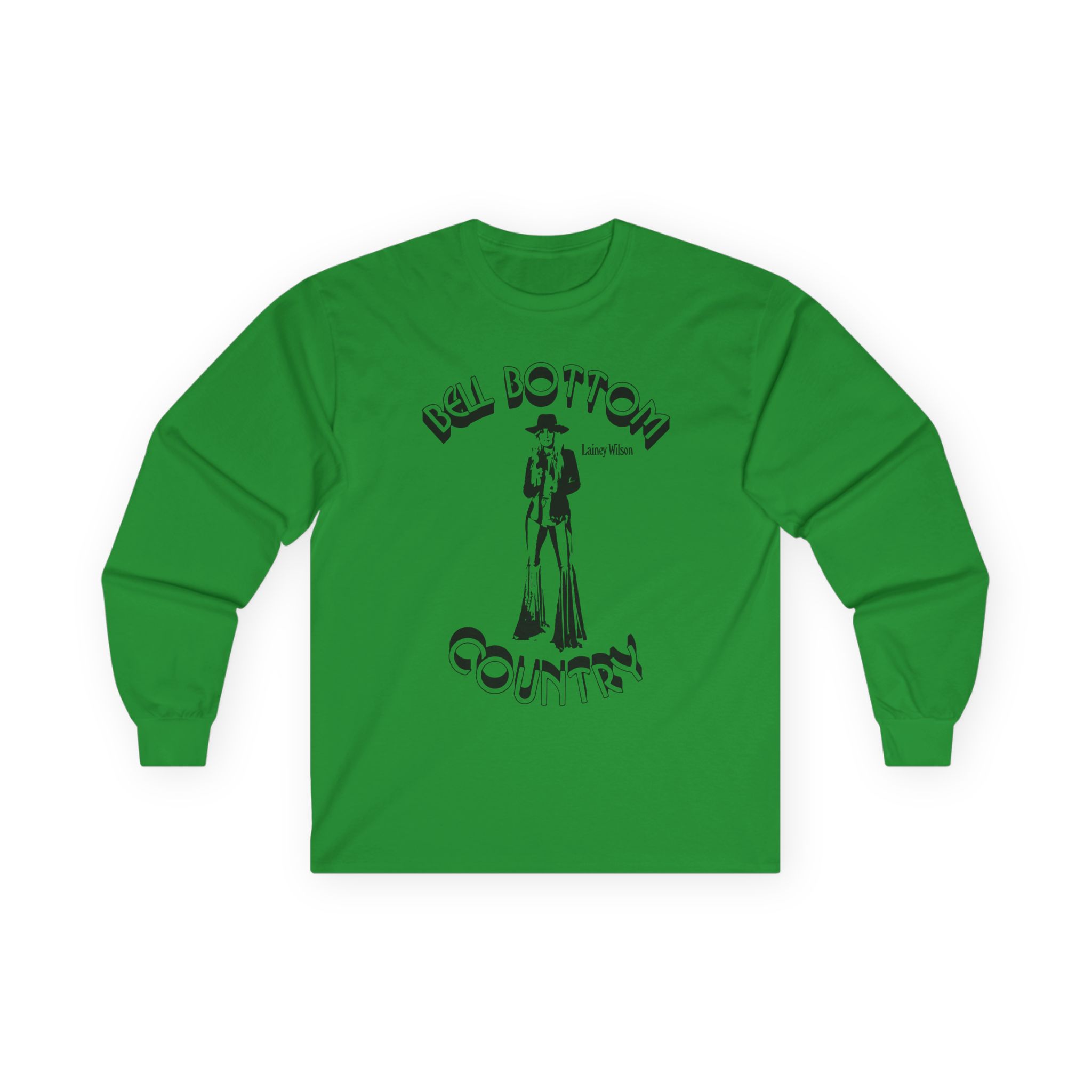 Lainey Wilson Bell Bottom Country Unisex Ultra Cotton Long Sleeve Tee - Image 11