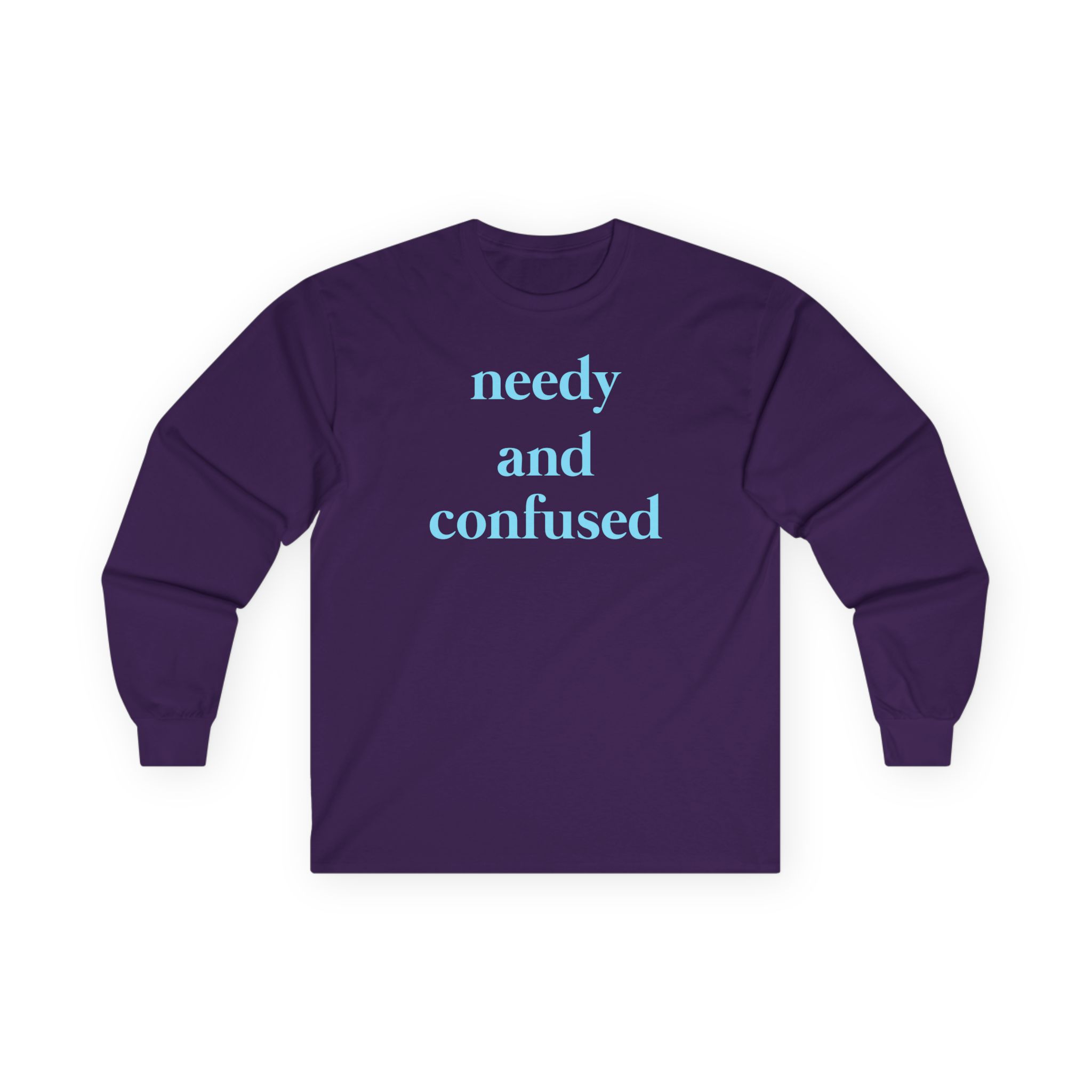 Clinton Kane Needy and Confused Unisex Ultra Cotton Long Sleeve Tee - Image 11
