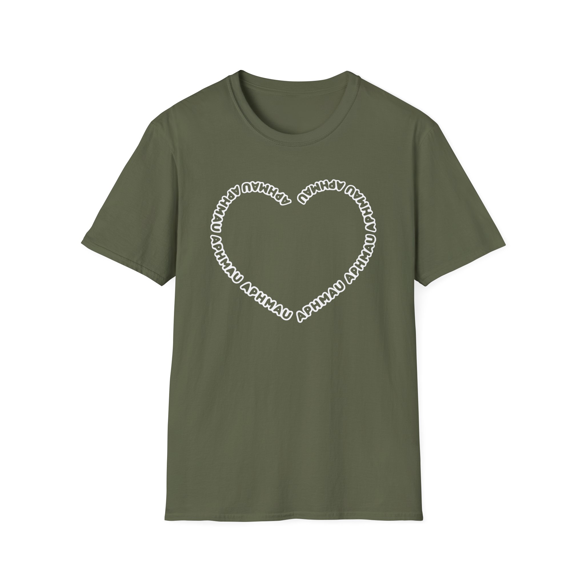 Aphmau Heart Unisex Softstyle T-Shirt - Image 7