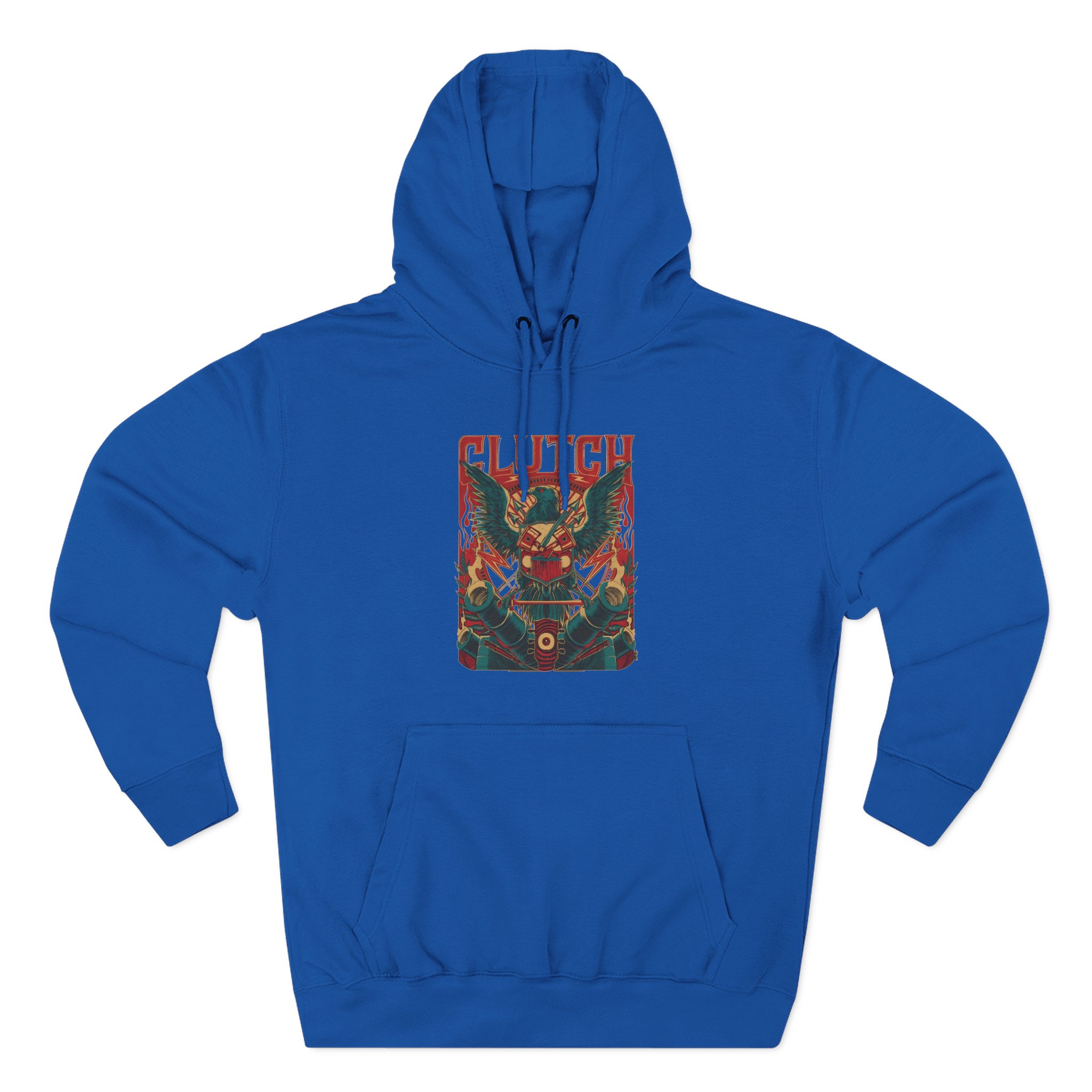Clutch Eagle Eye Three-Panel Fleece Hoodie - Image 11