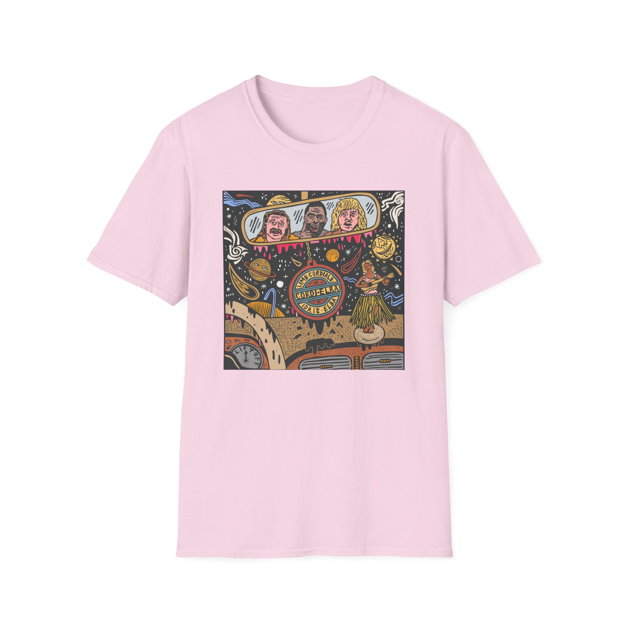 Lime Cordiale Cordi Elba Unisex Softstyle T-Shirt - Image 21