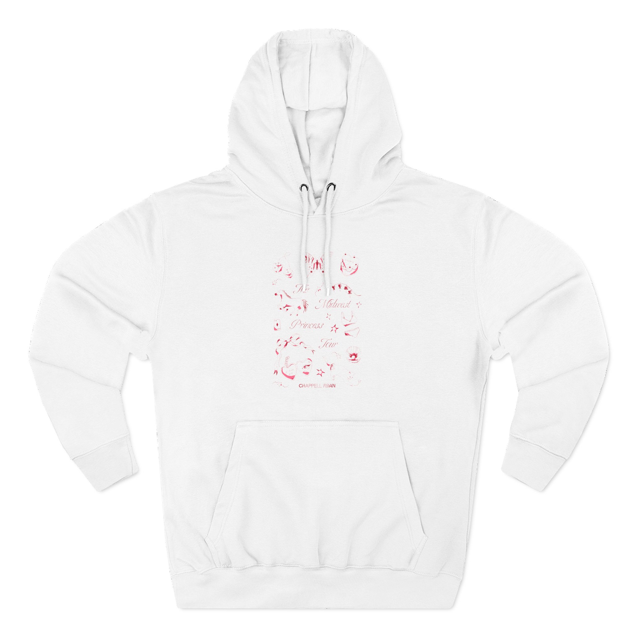 Chappell Roan The Midwest Princess Tour Three-Panel Fleece Hoodie - Image 3