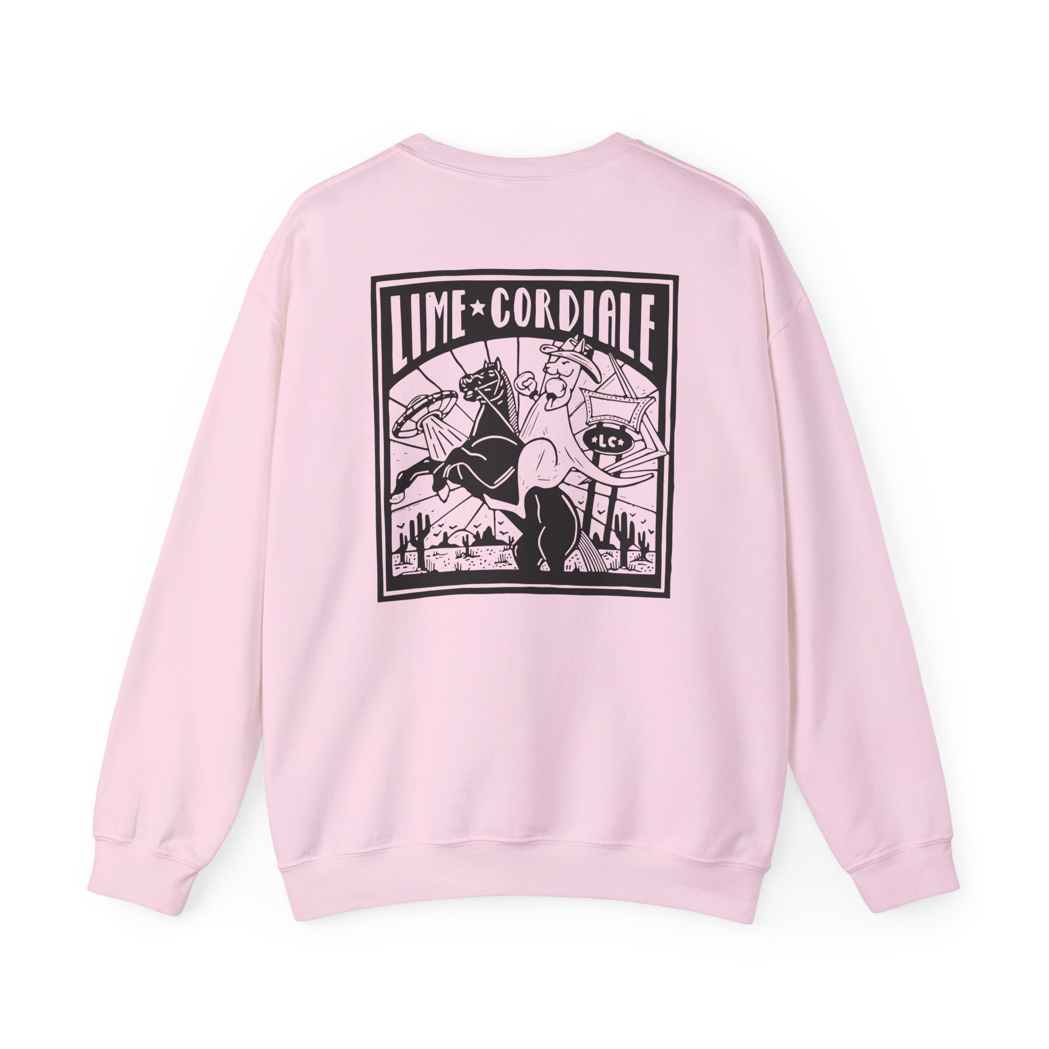 Lime Cordiale Unisex Heavy Blend™ Crewneck Sweatshirt - Image 14