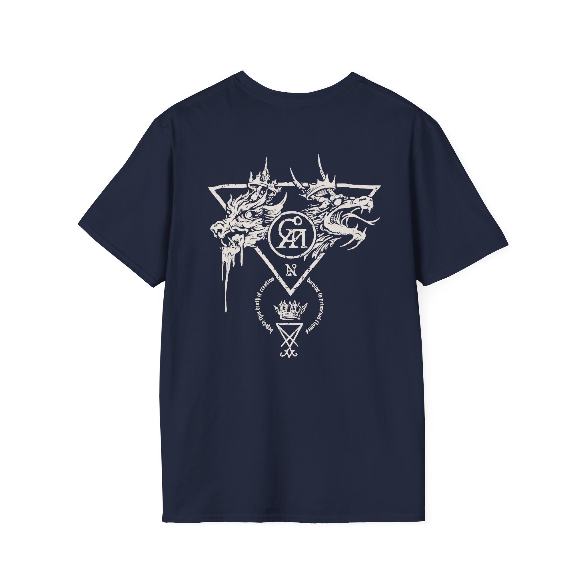 Goatwhore sigil Unisex Softstyle T-Shirt - Image 2